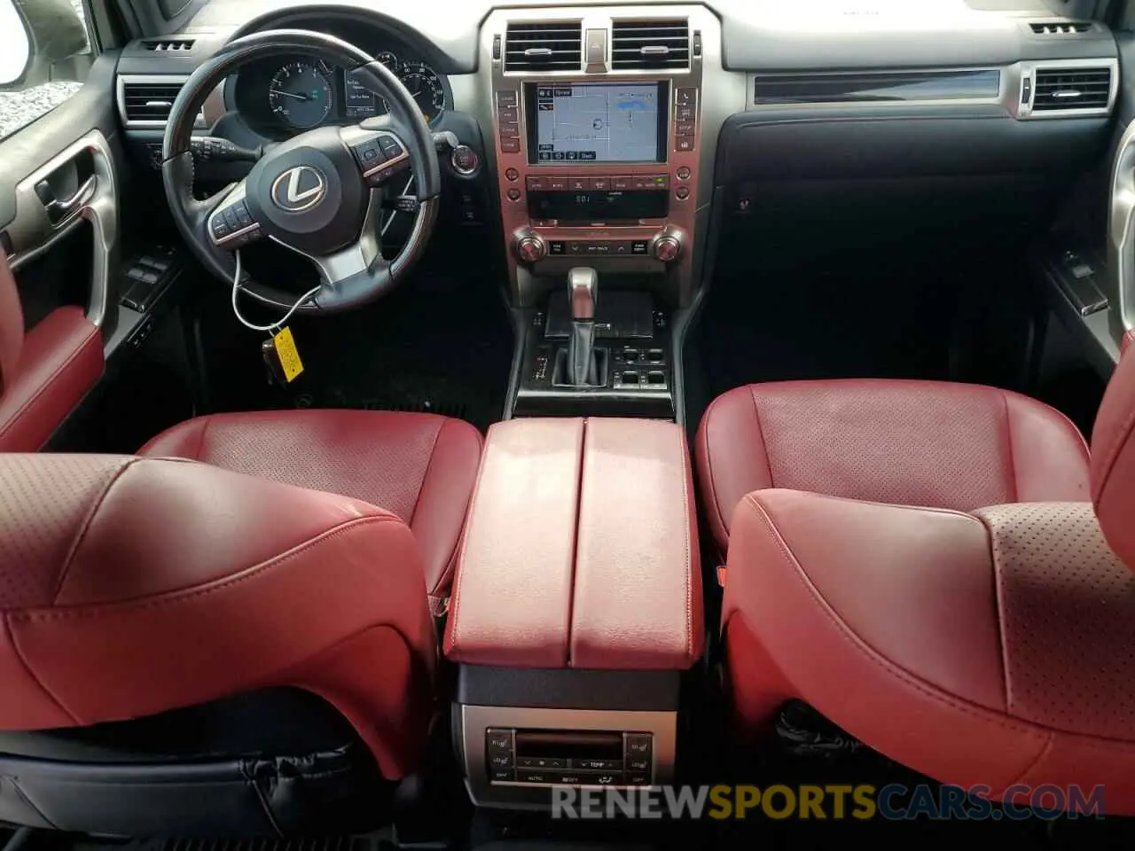 8 fotografías del automóvil dañado JTJGM7BX5L5264891 LEXUS GX 2020