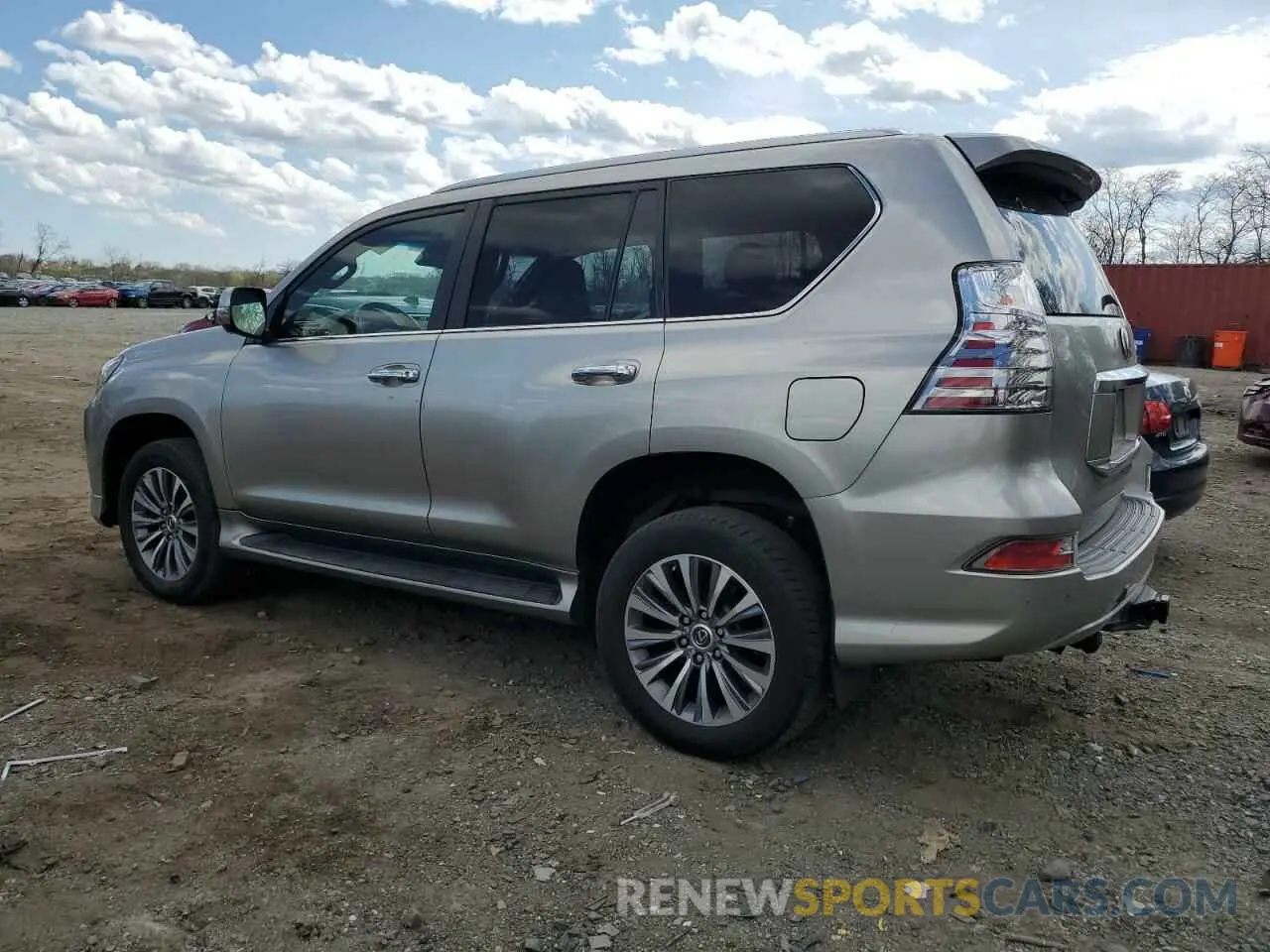 2 fotografías del automóvil dañado JTJGM7BX7L5250247 LEXUS GX 2020
