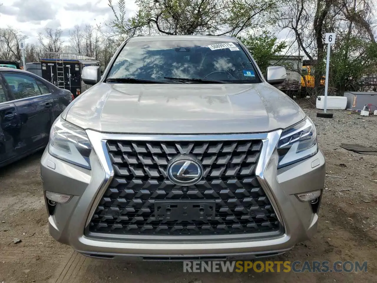 5 fotografías del automóvil dañado JTJGM7BX7L5250247 LEXUS GX 2020