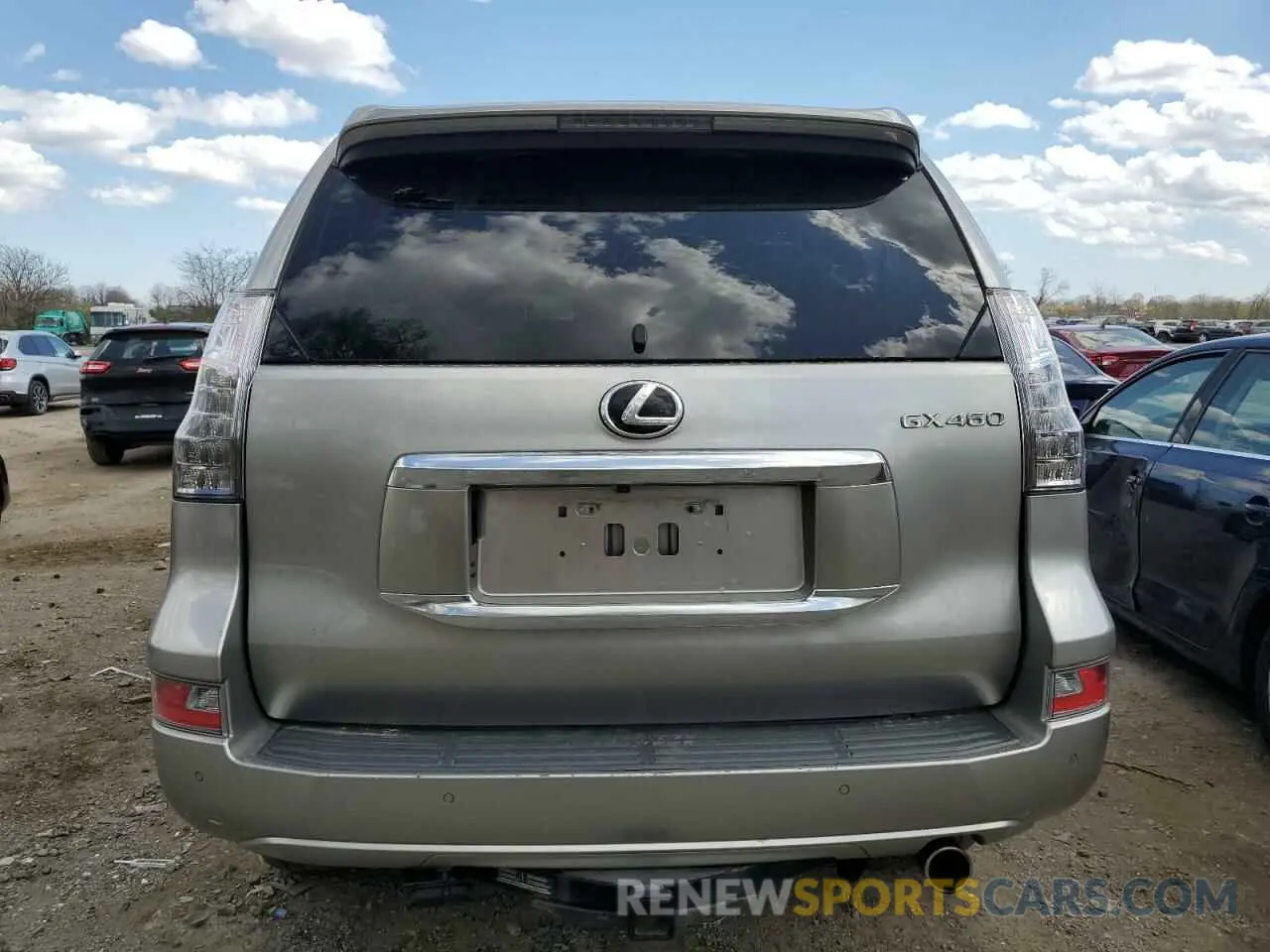6 fotografías del automóvil dañado JTJGM7BX7L5250247 LEXUS GX 2020