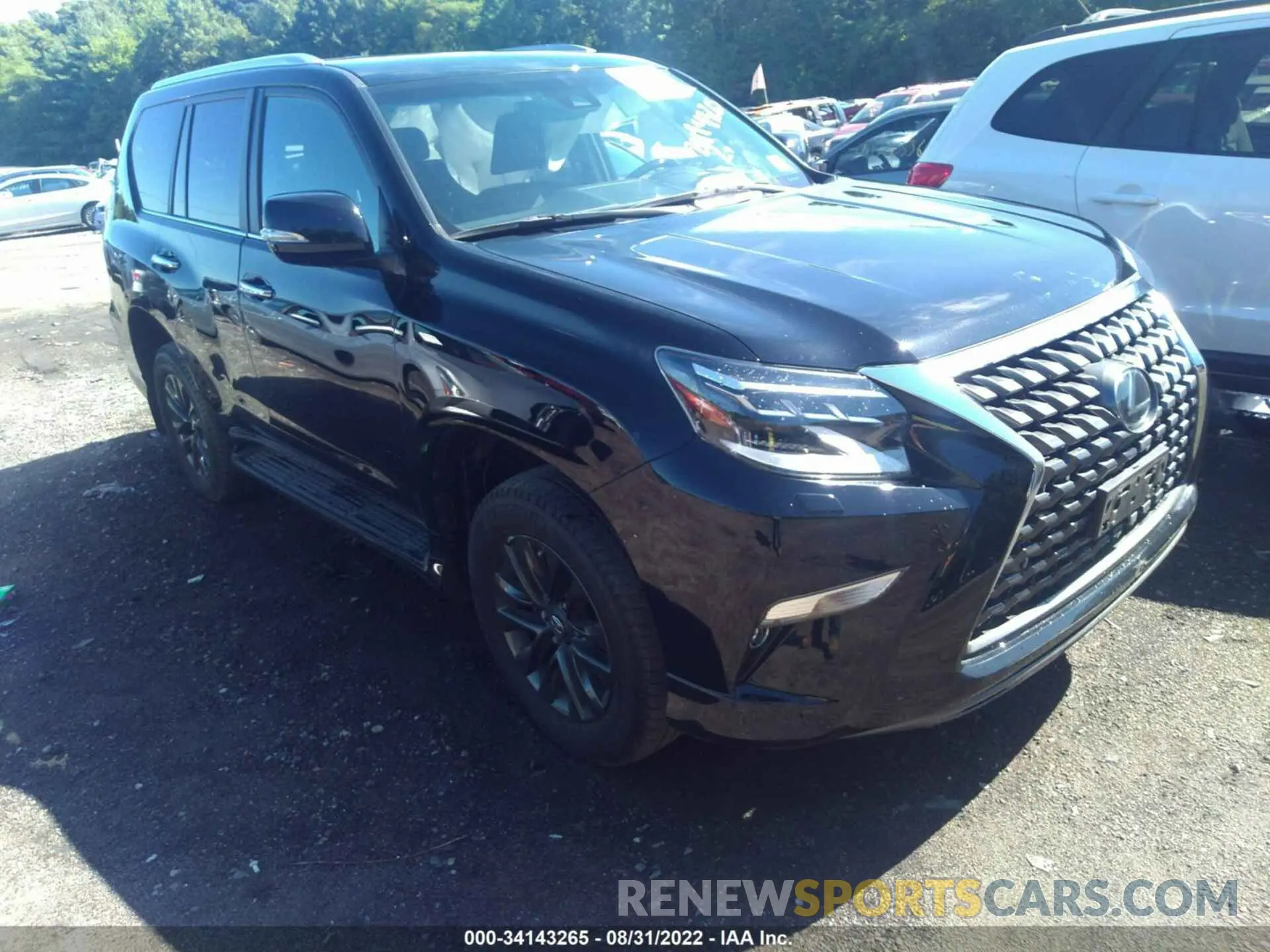 1 fotografías del automóvil dañado JTJAM7BX0M5268502 LEXUS GX 2021