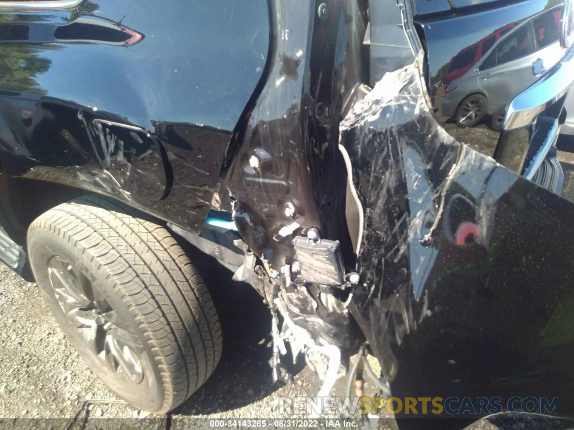 6 fotografías del automóvil dañado JTJAM7BX0M5268502 LEXUS GX 2021