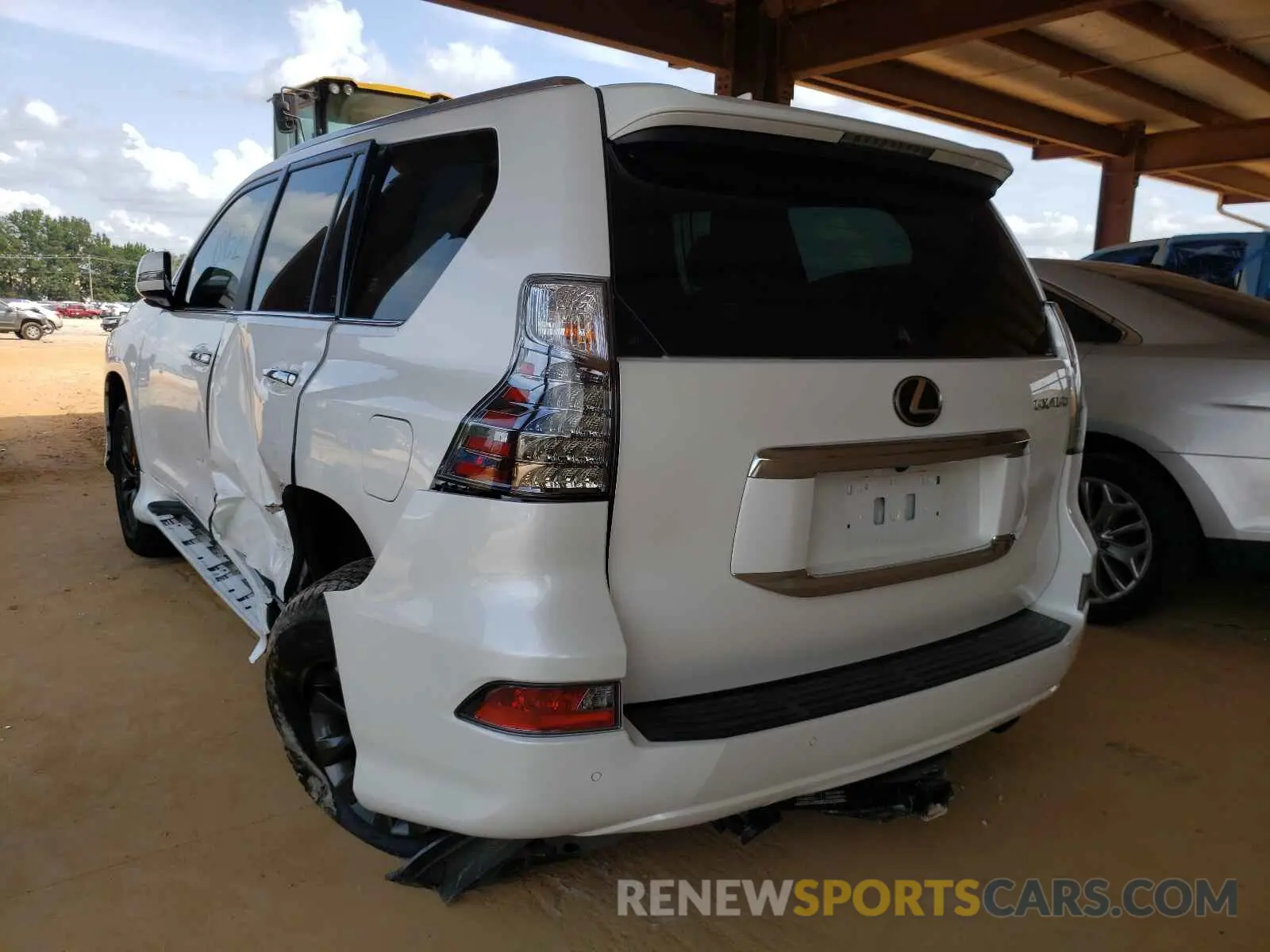 3 fotografías del automóvil dañado JTJAM7BX0M5271884 LEXUS GX 2021