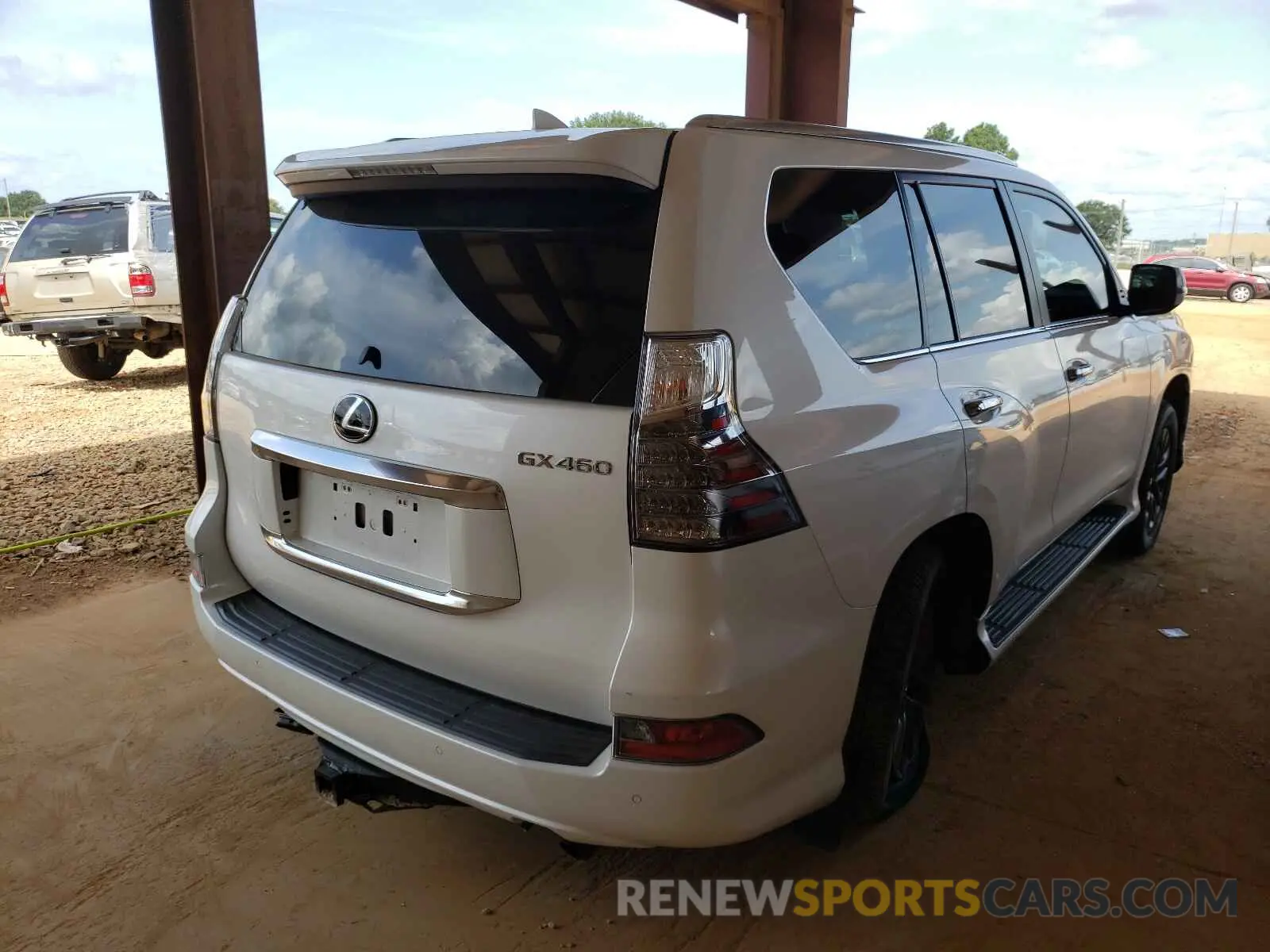 4 fotografías del automóvil dañado JTJAM7BX0M5271884 LEXUS GX 2021