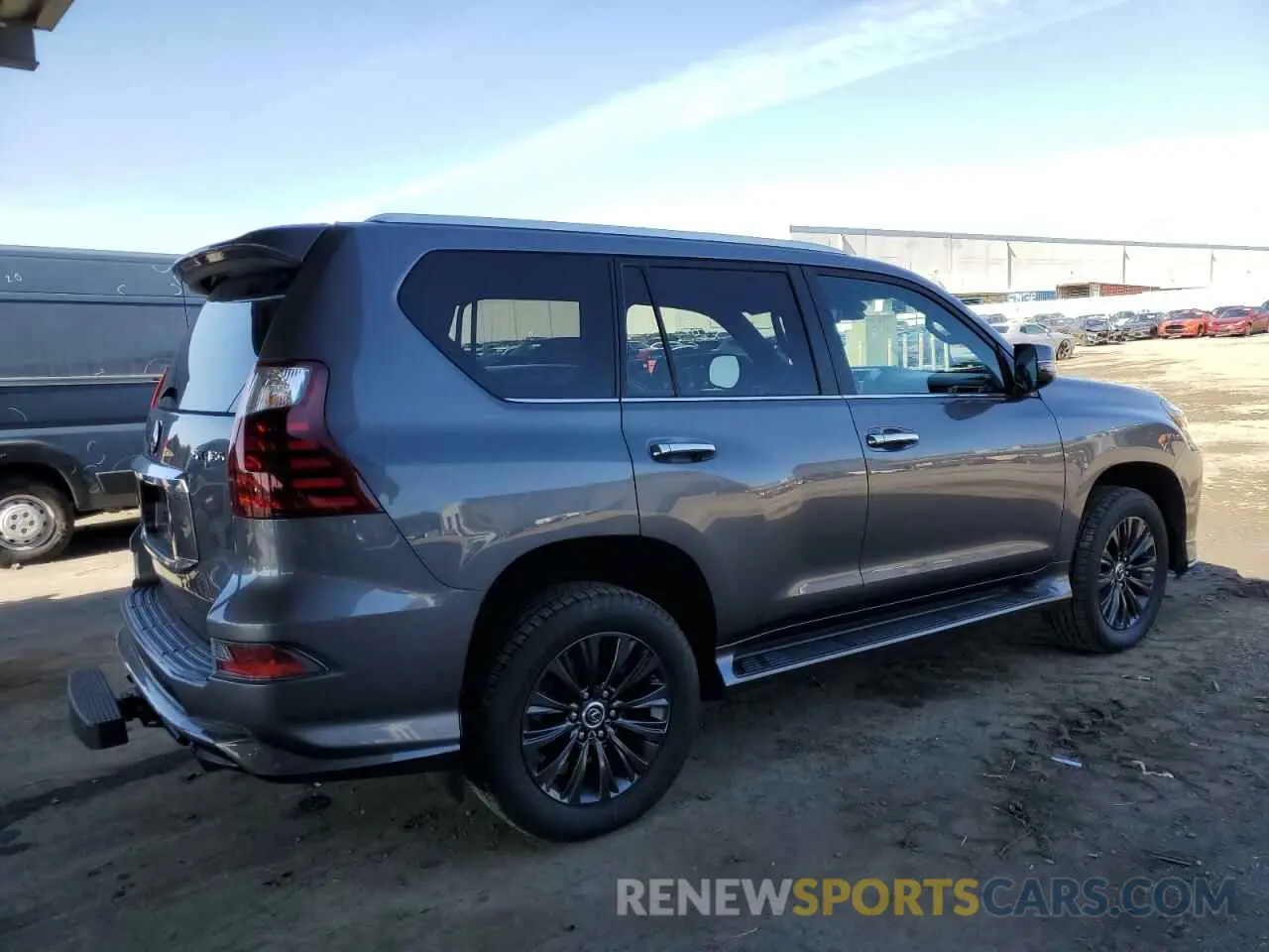 3 fotografías del automóvil dañado JTJAM7BX0M5273473 LEXUS GX 2021