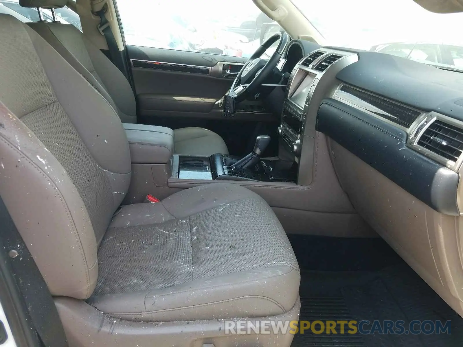 5 fotografías del automóvil dañado JTJAM7BX0M5276714 LEXUS GX 2021