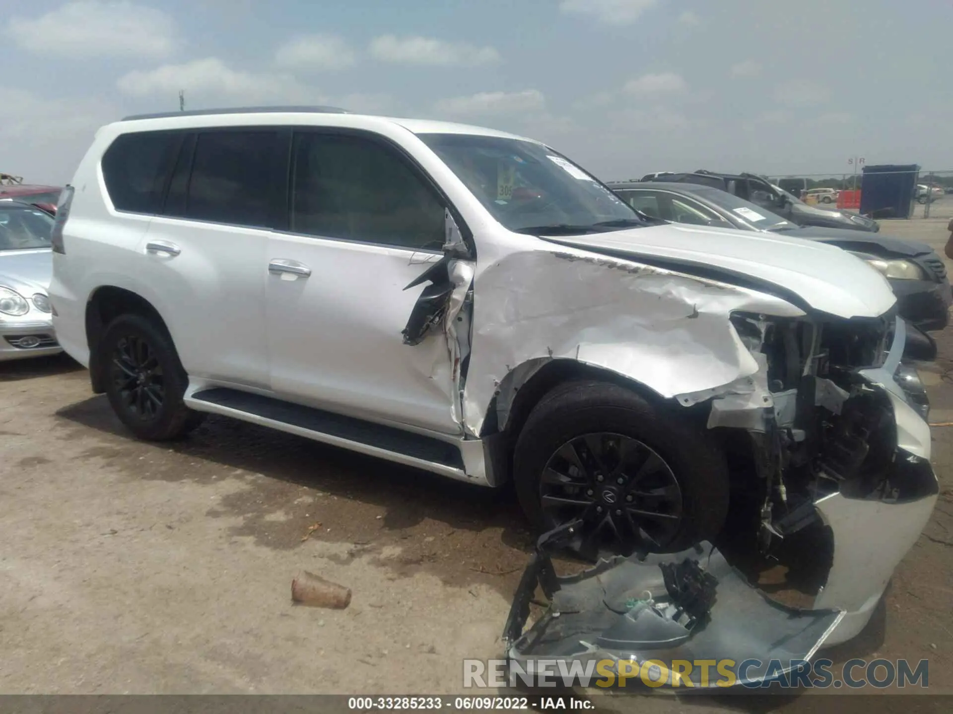 1 fotografías del automóvil dañado JTJAM7BX0M5282187 LEXUS GX 2021