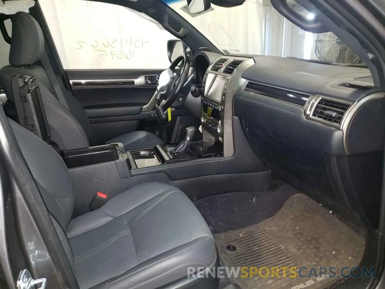 5 fotografías del automóvil dañado JTJAM7BX0M5282996 LEXUS GX 2021