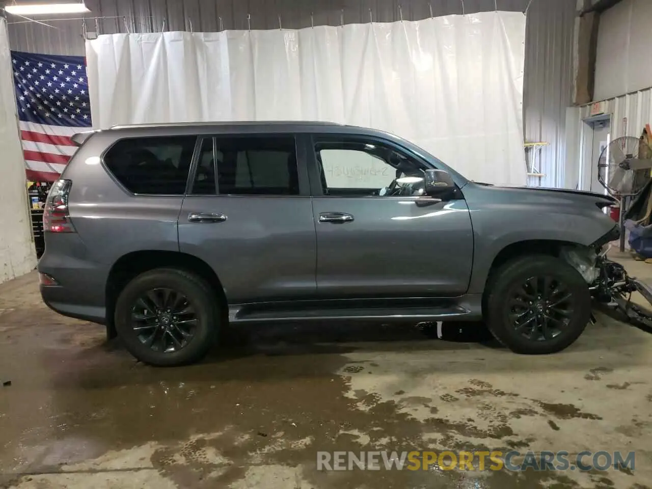 9 fotografías del automóvil dañado JTJAM7BX0M5282996 LEXUS GX 2021