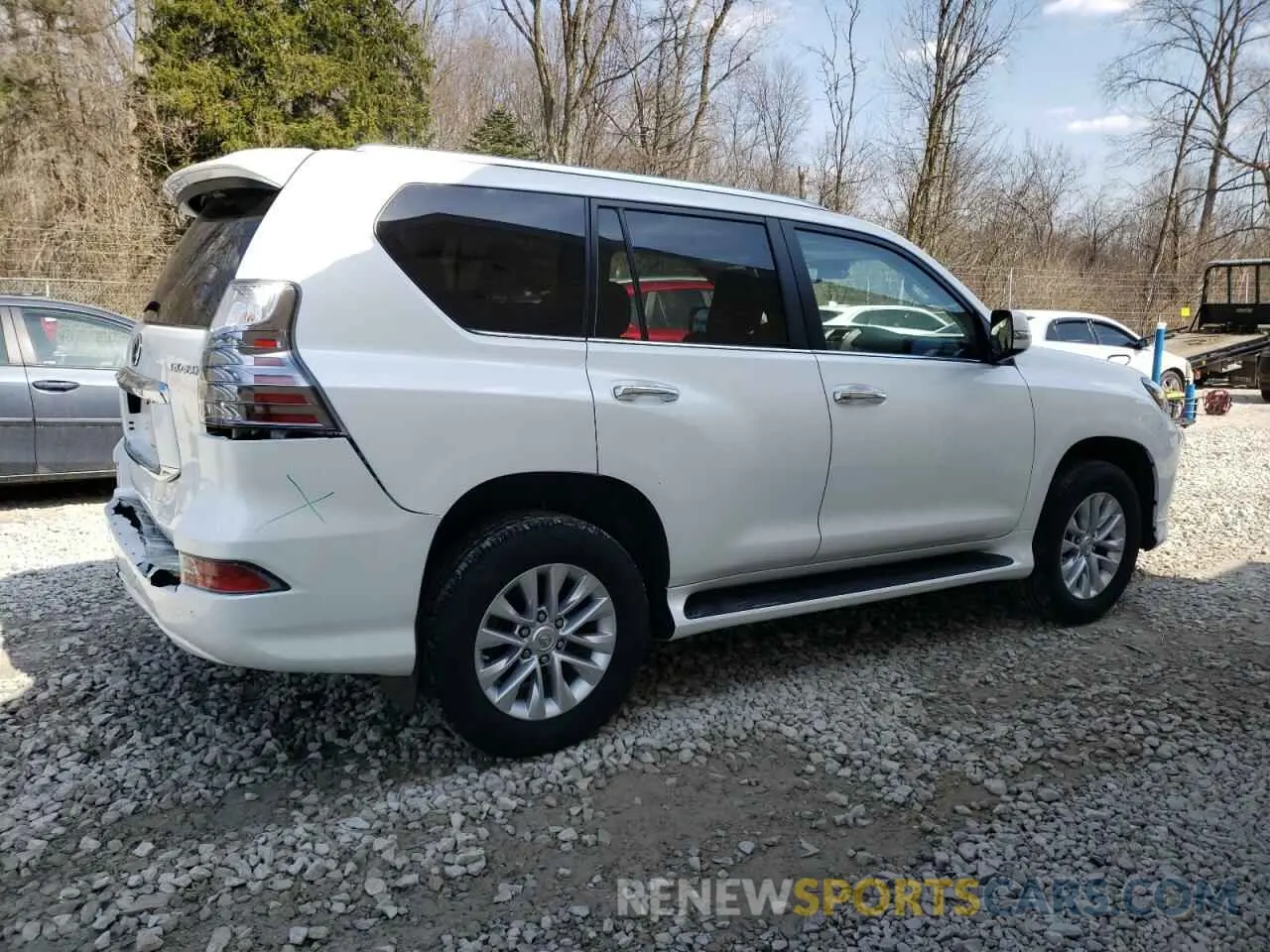3 fotografías del automóvil dañado JTJAM7BX0M5286689 LEXUS GX 2021