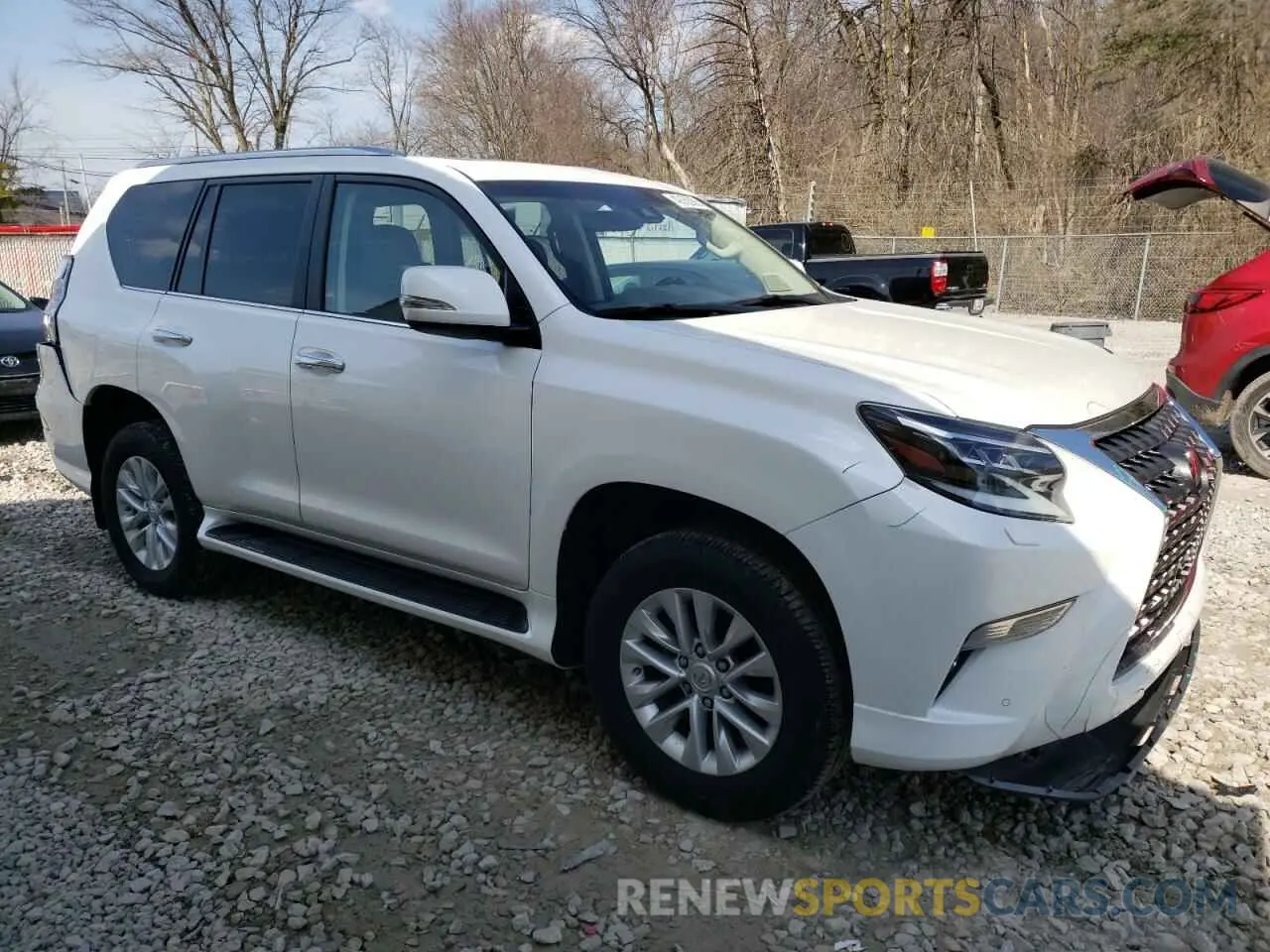 4 fotografías del automóvil dañado JTJAM7BX0M5286689 LEXUS GX 2021