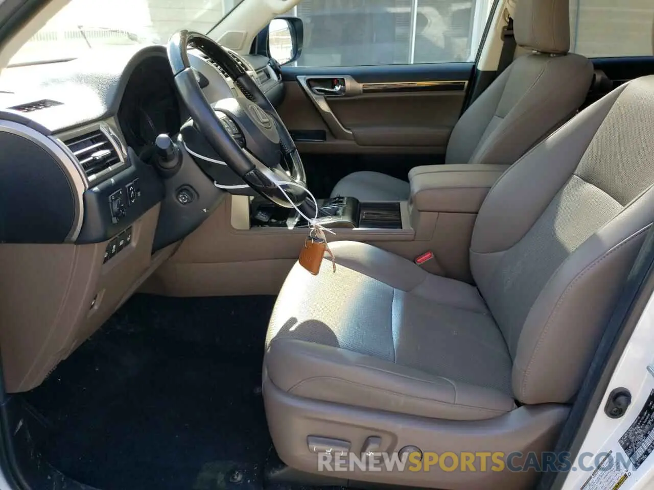 7 fotografías del automóvil dañado JTJAM7BX0M5286689 LEXUS GX 2021