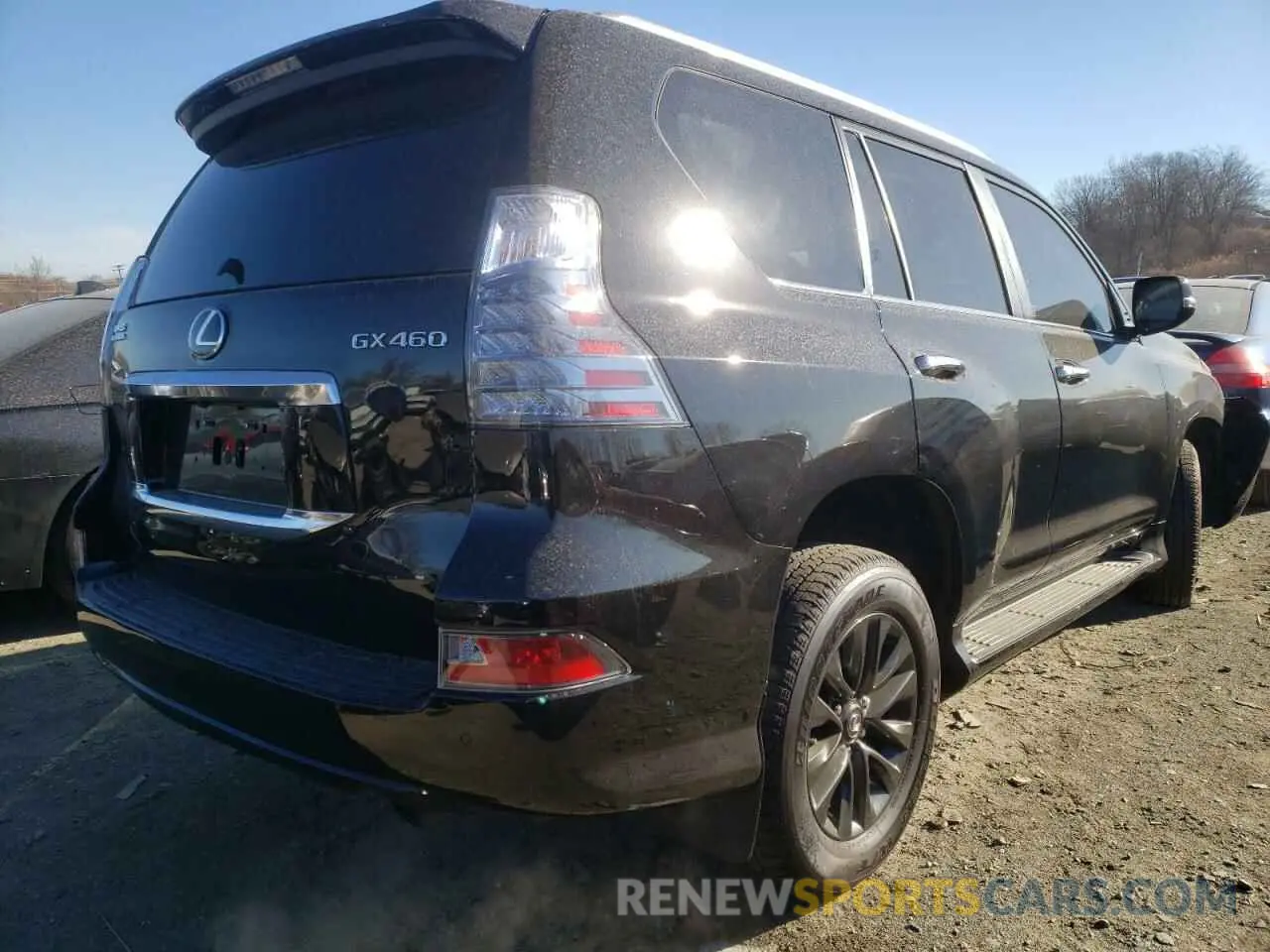 4 fotografías del automóvil dañado JTJAM7BX0M5290614 LEXUS GX 2021