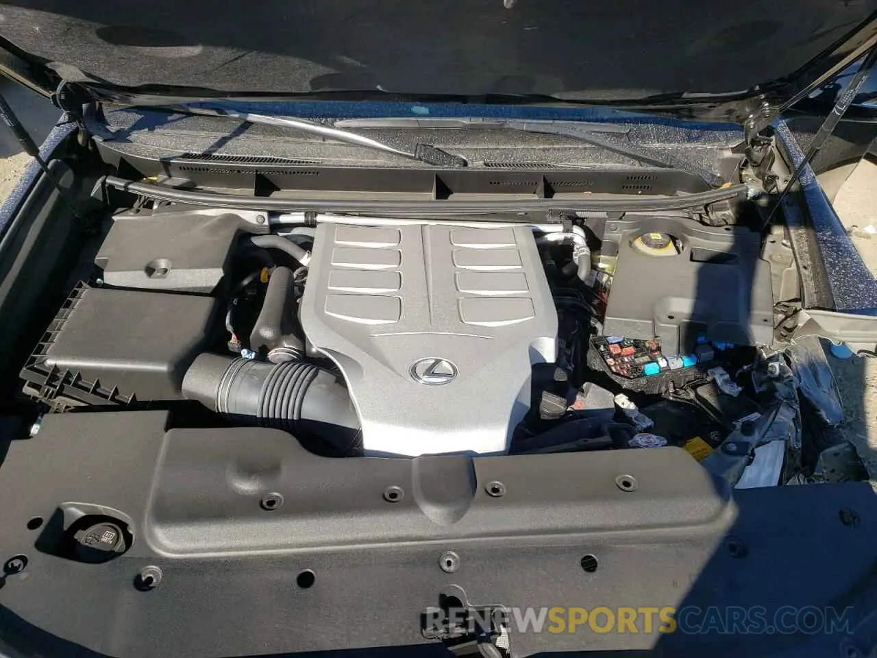 7 fotografías del automóvil dañado JTJAM7BX0M5290614 LEXUS GX 2021