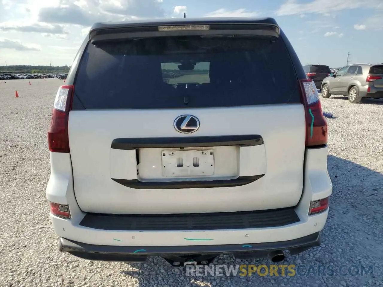 6 fotografías del automóvil dañado JTJAM7BX0M5295263 LEXUS GX 2021