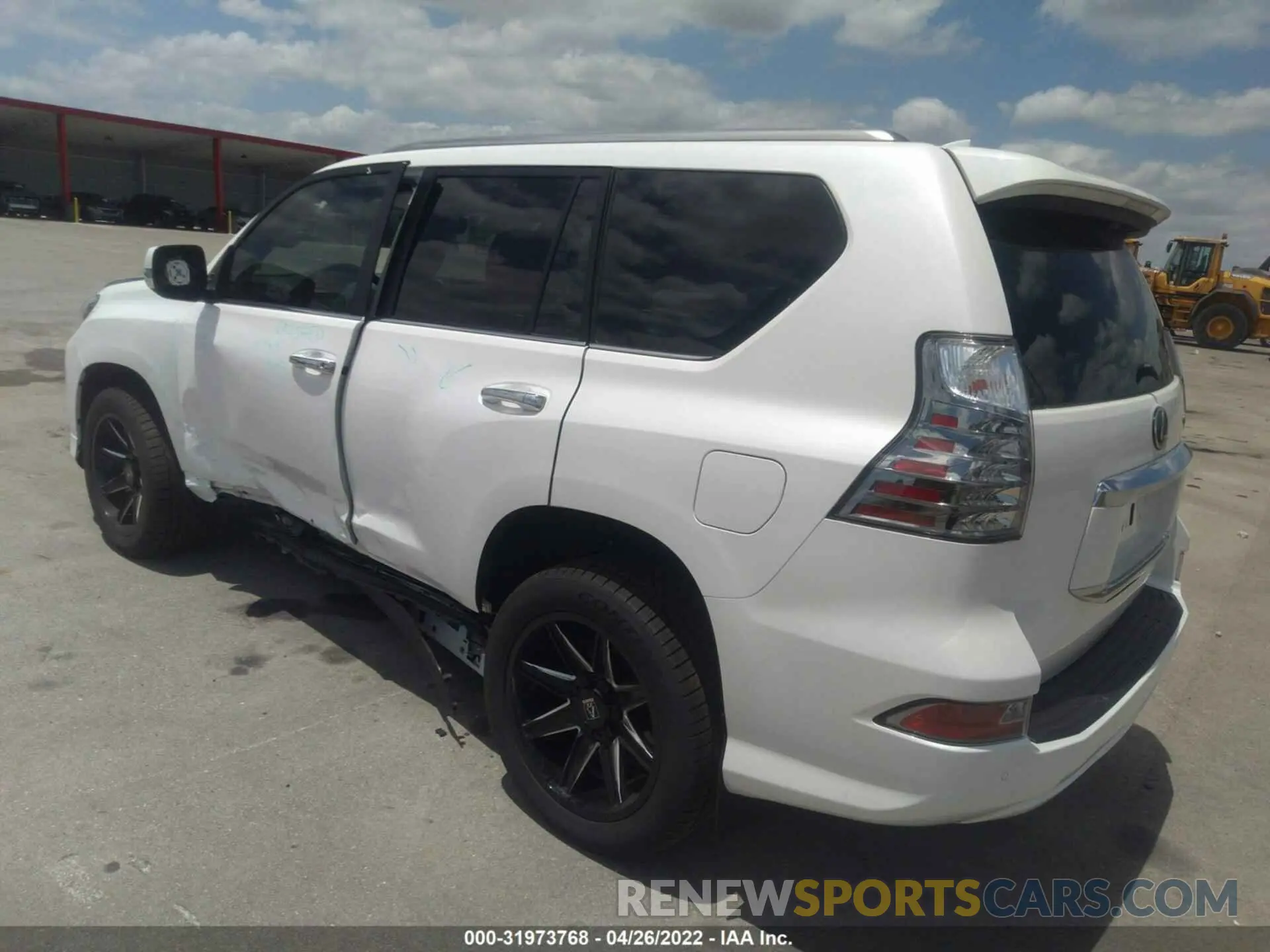 3 fotografías del automóvil dañado JTJAM7BX0M5299023 LEXUS GX 2021