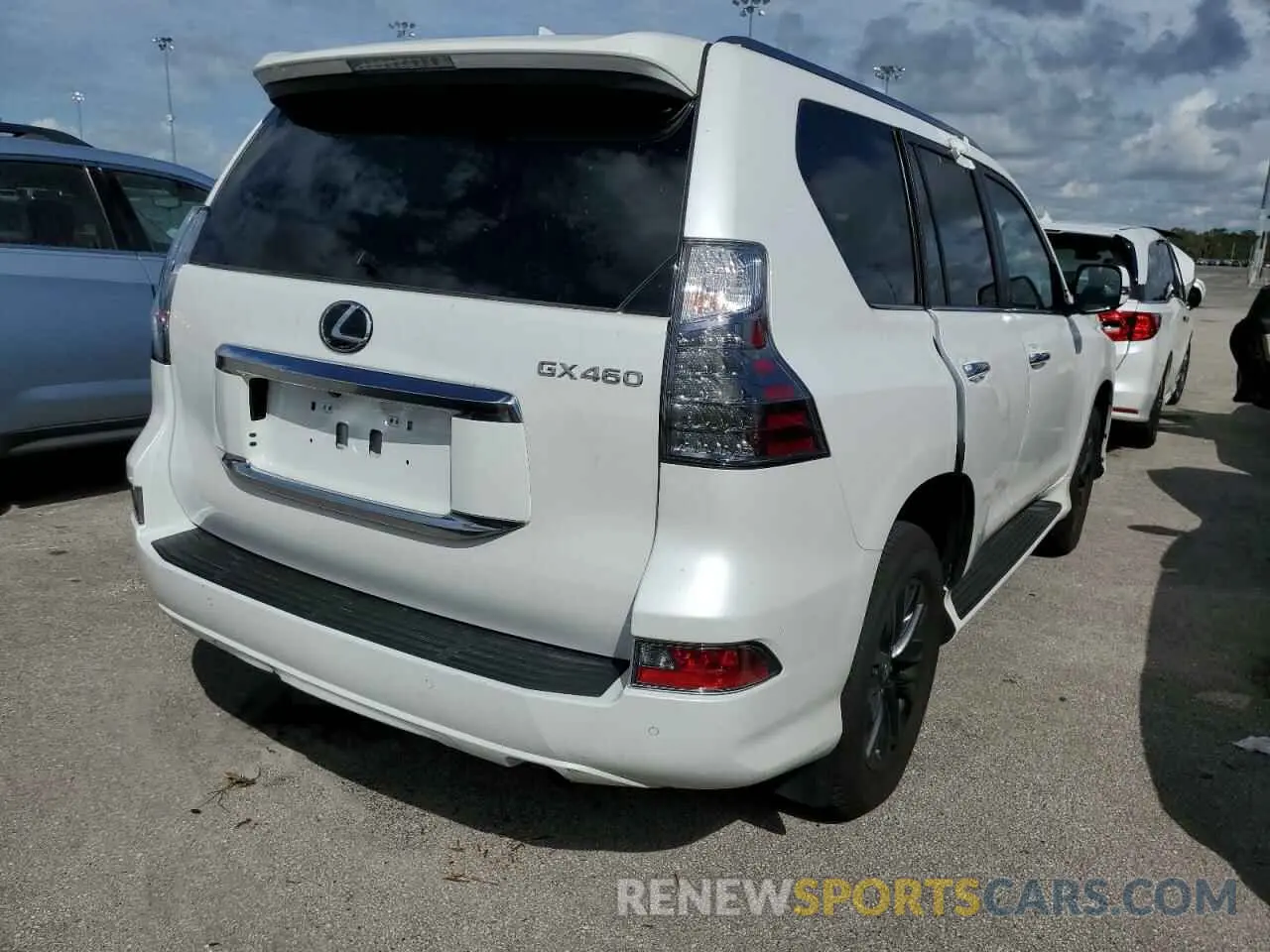 4 fotografías del automóvil dañado JTJAM7BX0M5303121 LEXUS GX 2021