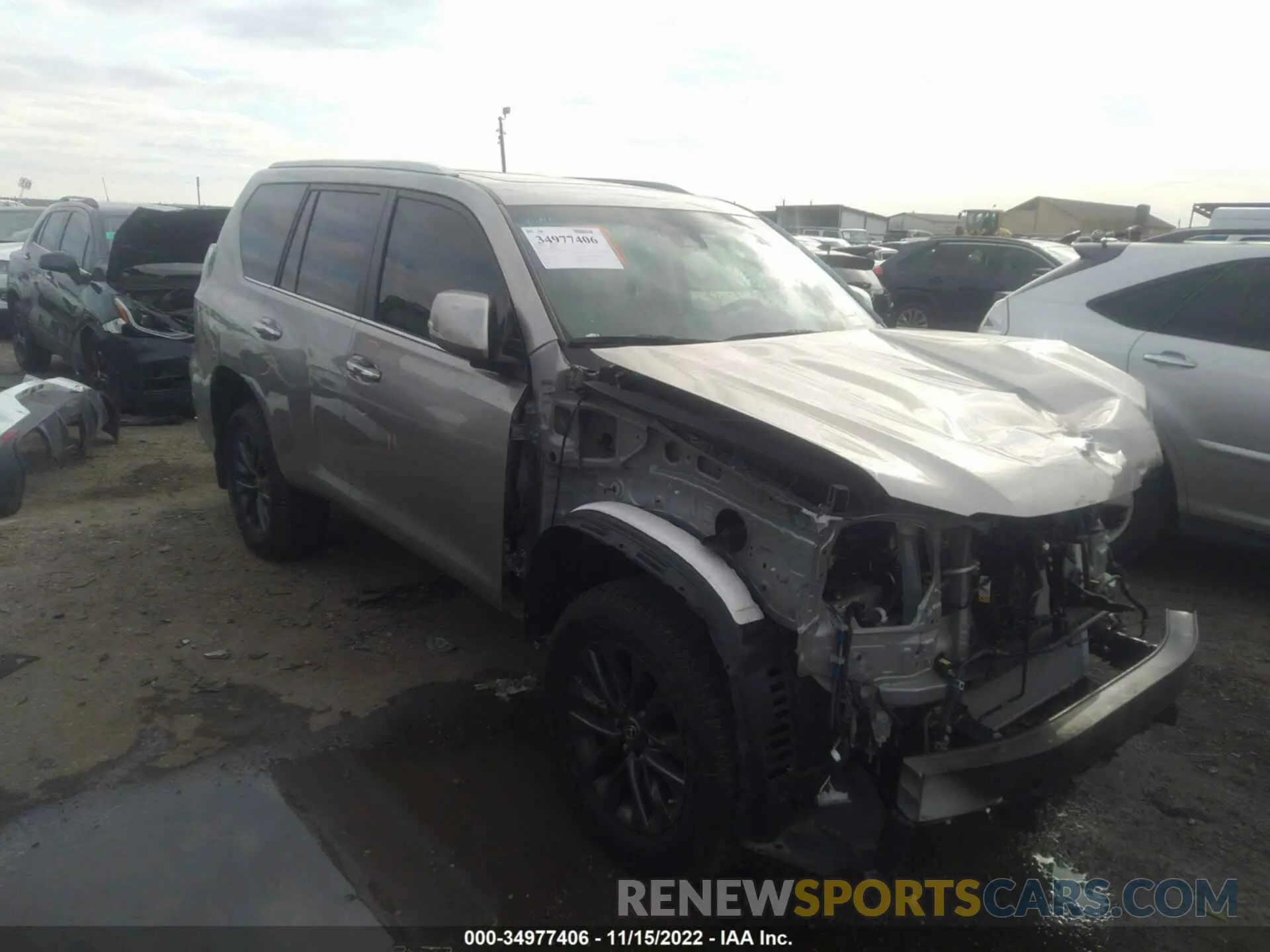 1 fotografías del automóvil dañado JTJAM7BX0M5303815 LEXUS GX 2021