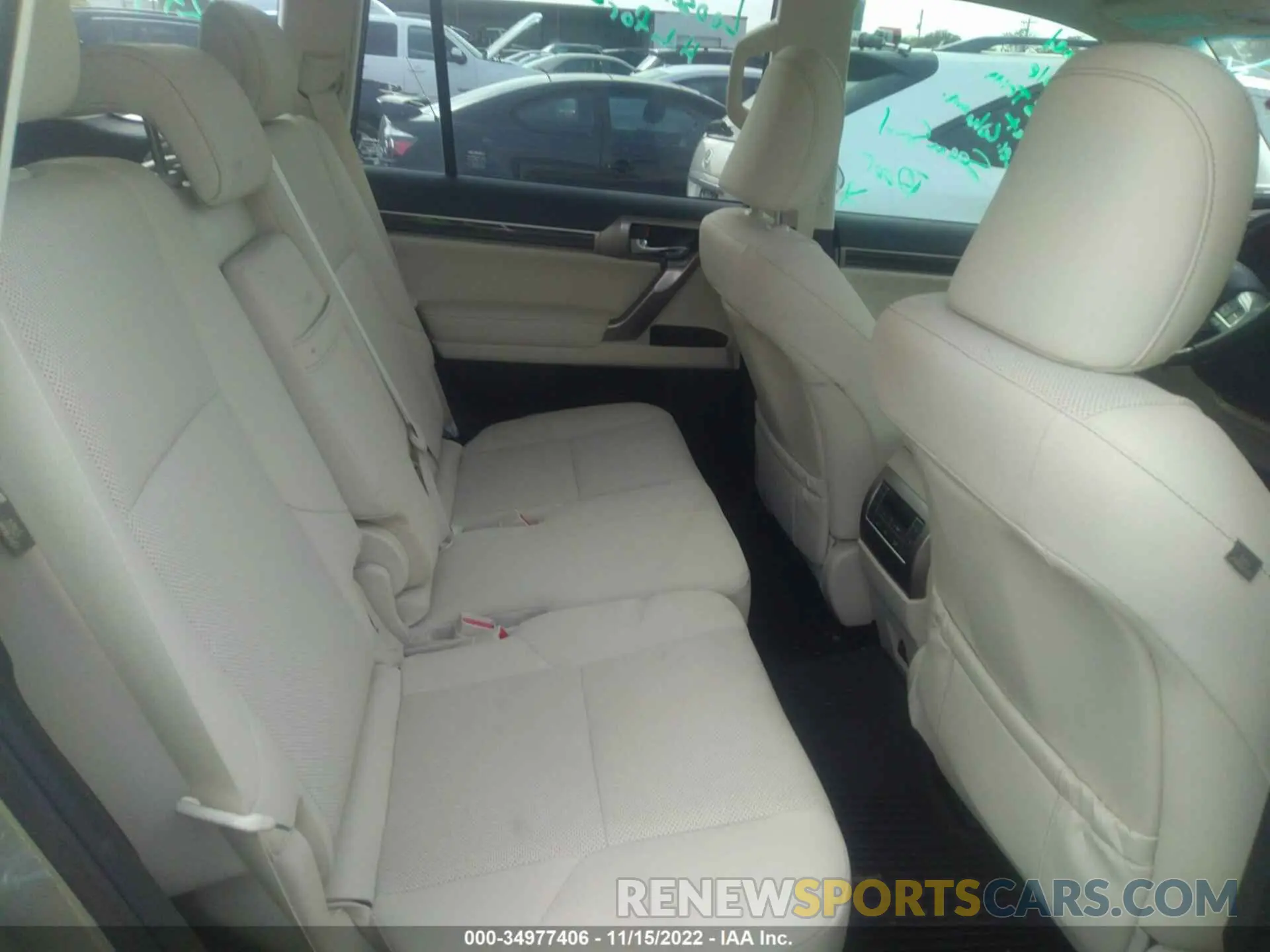 8 fotografías del automóvil dañado JTJAM7BX0M5303815 LEXUS GX 2021