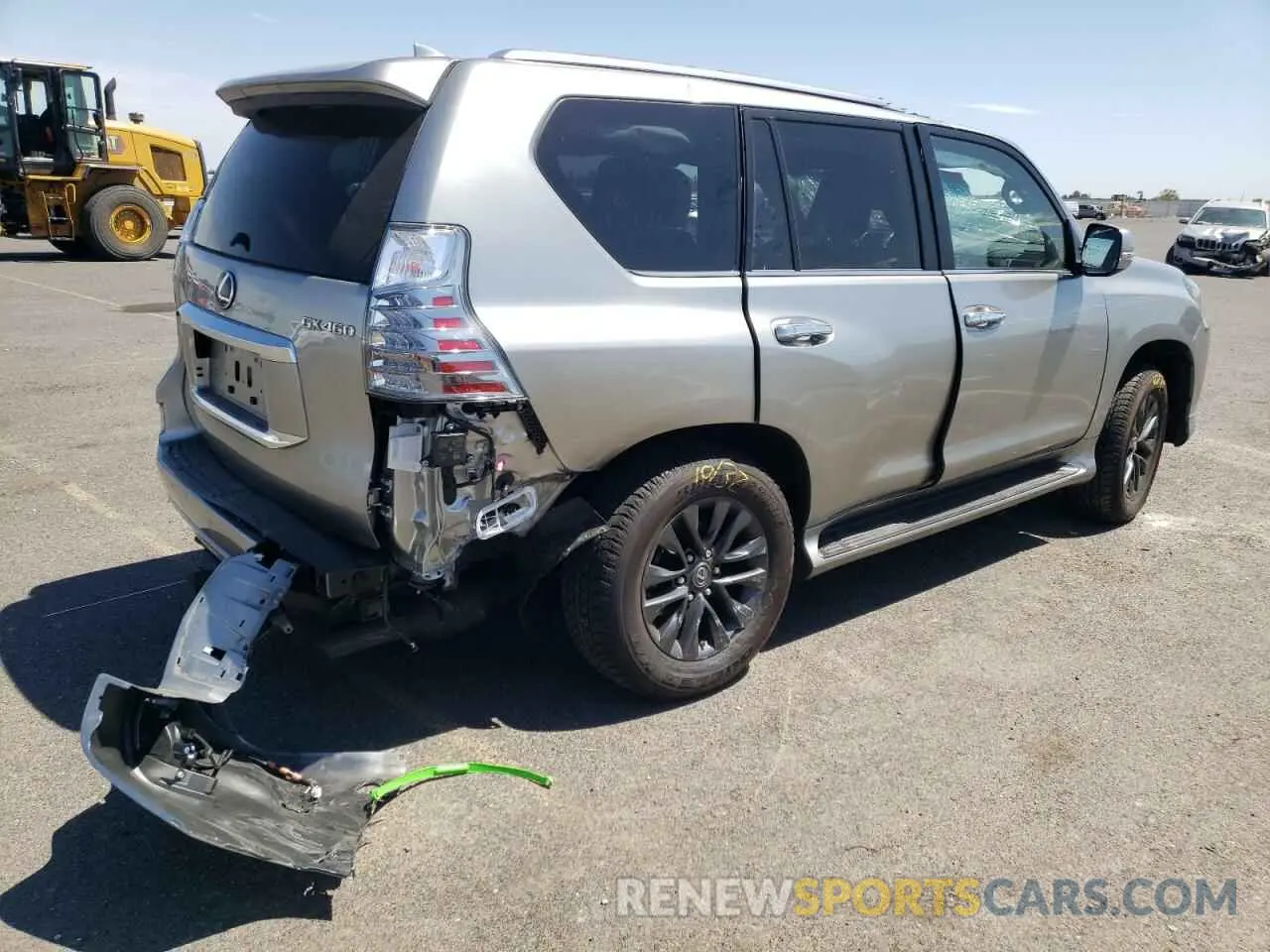 4 fotografías del automóvil dañado JTJAM7BX0M5304558 LEXUS GX 2021