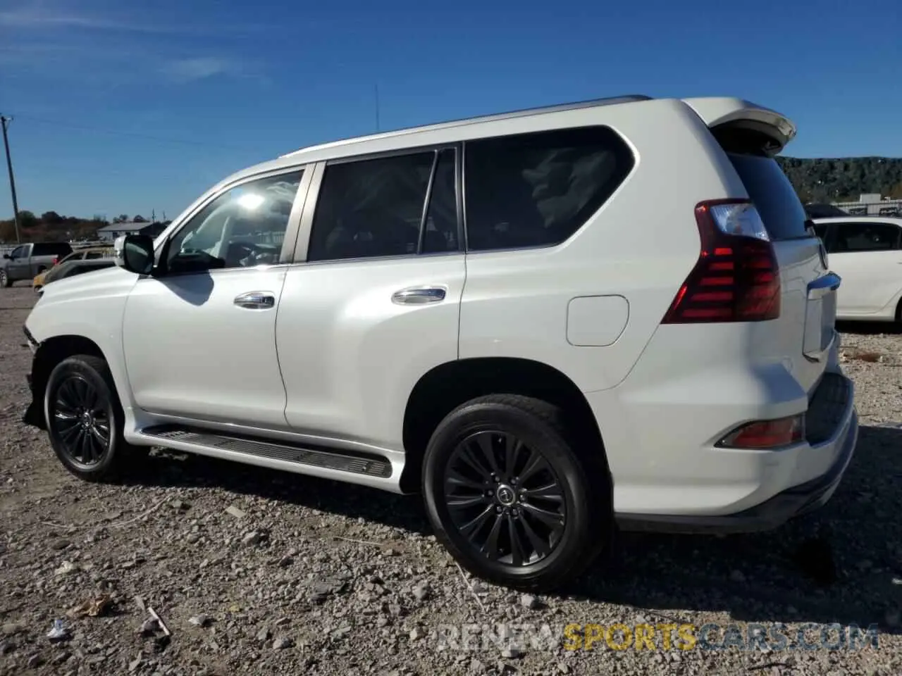 2 fotografías del automóvil dañado JTJAM7BX1M5268430 LEXUS GX 2021