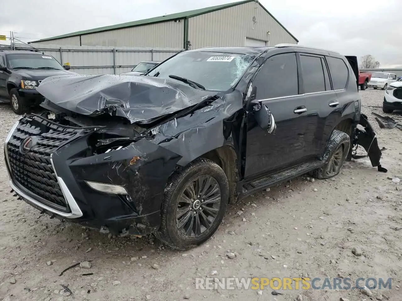 1 fotografías del automóvil dañado JTJAM7BX1M5274843 LEXUS GX 2021