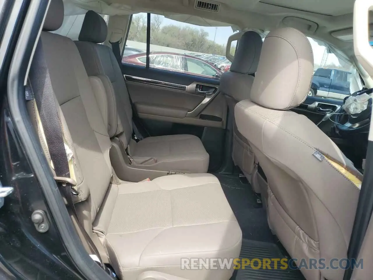 10 fotografías del automóvil dañado JTJAM7BX1M5275118 LEXUS GX 2021