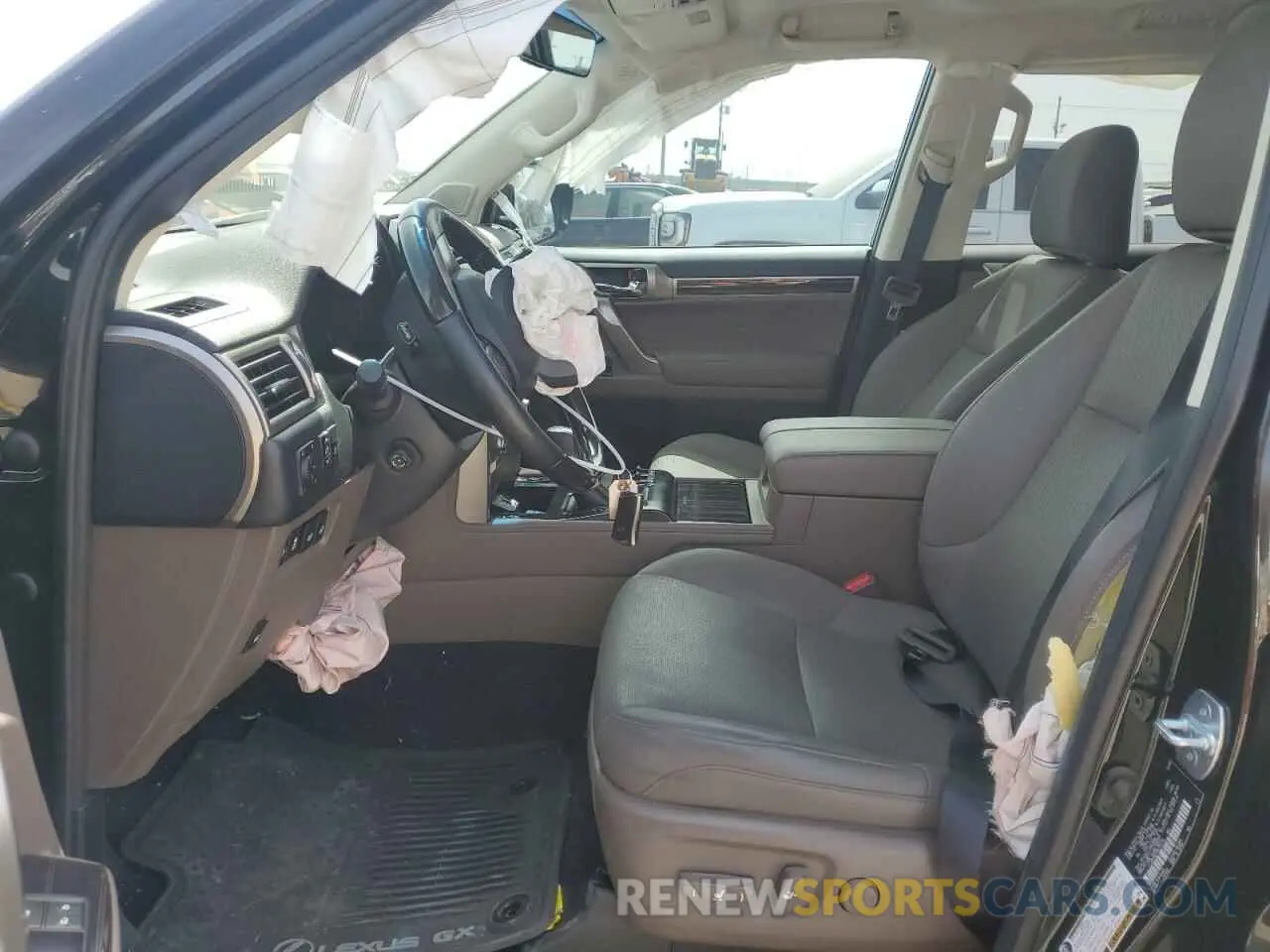 7 fotografías del automóvil dañado JTJAM7BX1M5275118 LEXUS GX 2021