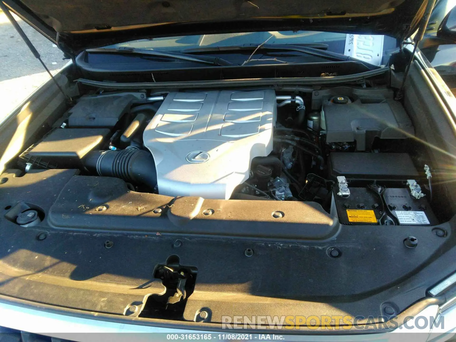 10 fotografías del automóvil dañado JTJAM7BX1M5275507 LEXUS GX 2021