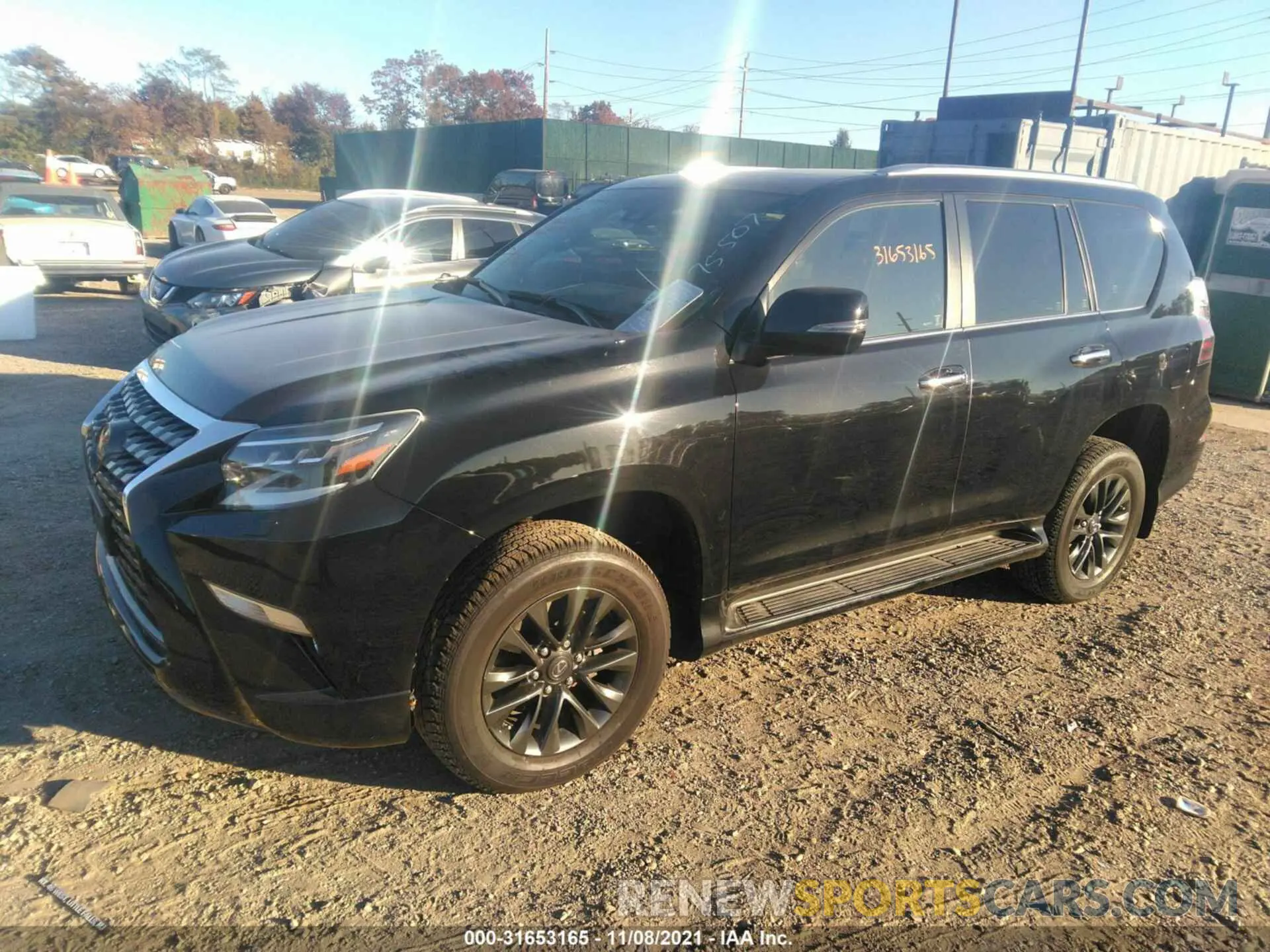 2 fotografías del automóvil dañado JTJAM7BX1M5275507 LEXUS GX 2021