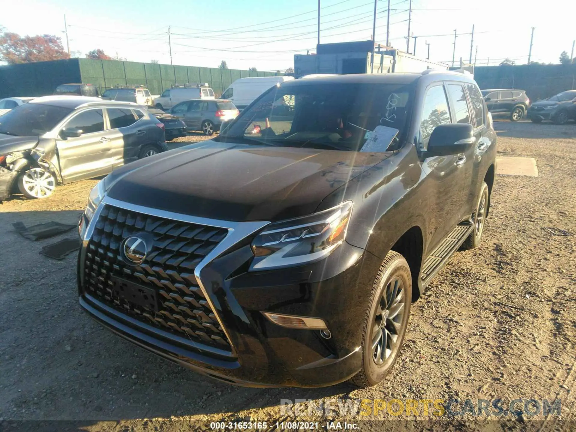 6 fotografías del automóvil dañado JTJAM7BX1M5275507 LEXUS GX 2021