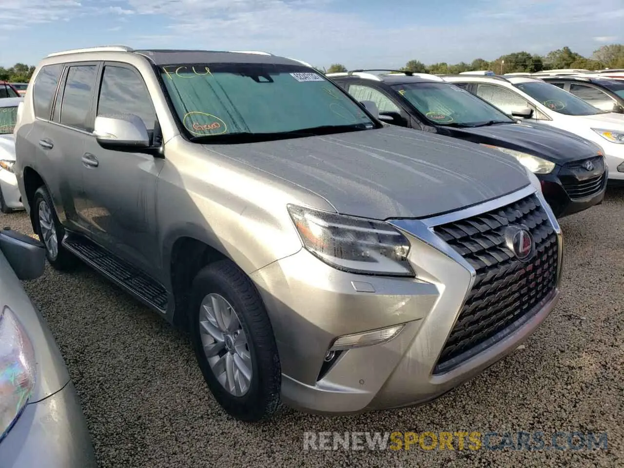 1 fotografías del automóvil dañado JTJAM7BX1M5277001 LEXUS GX 2021