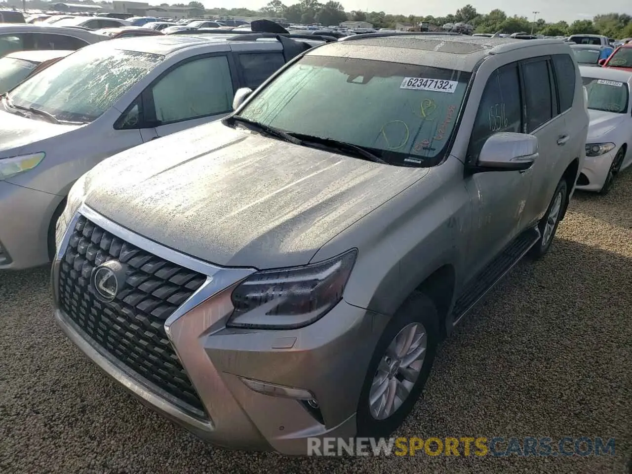 9 fotografías del automóvil dañado JTJAM7BX1M5277001 LEXUS GX 2021