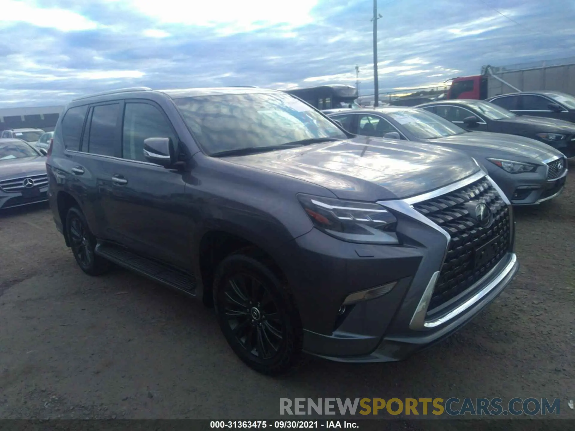 1 fotografías del automóvil dañado JTJAM7BX1M5278035 LEXUS GX 2021