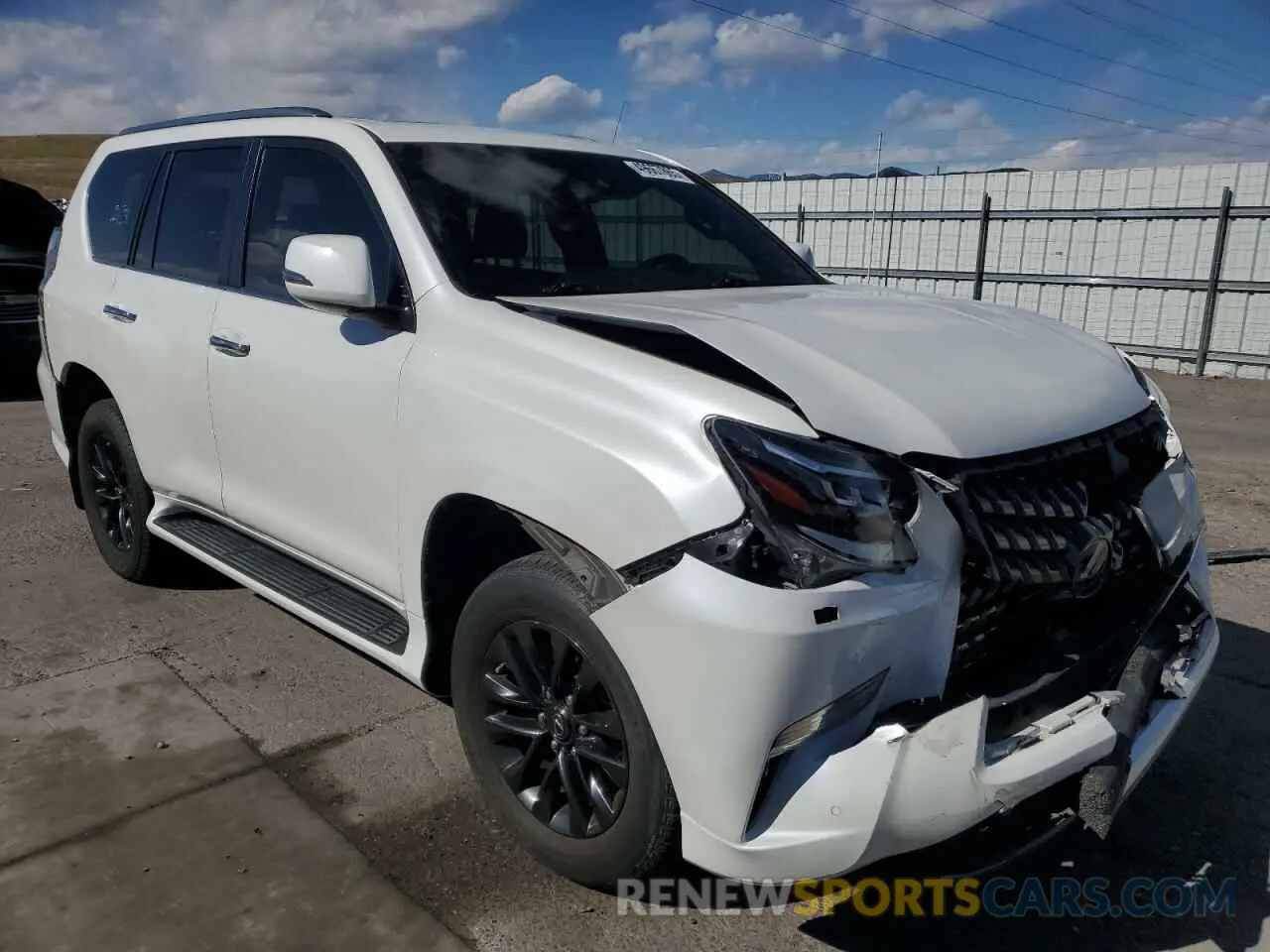 4 fotografías del automóvil dañado JTJAM7BX1M5287463 LEXUS GX 2021