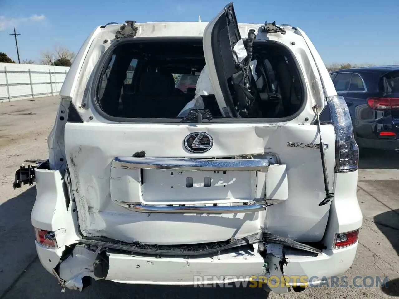 6 fotografías del automóvil dañado JTJAM7BX1M5287463 LEXUS GX 2021