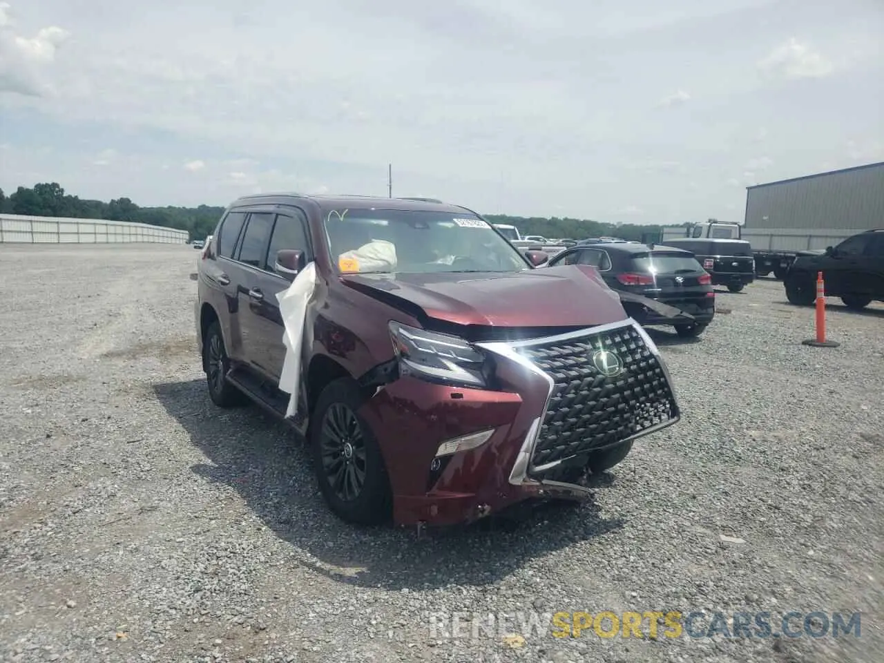 1 fotografías del automóvil dañado JTJAM7BX1M5289634 LEXUS GX 2021