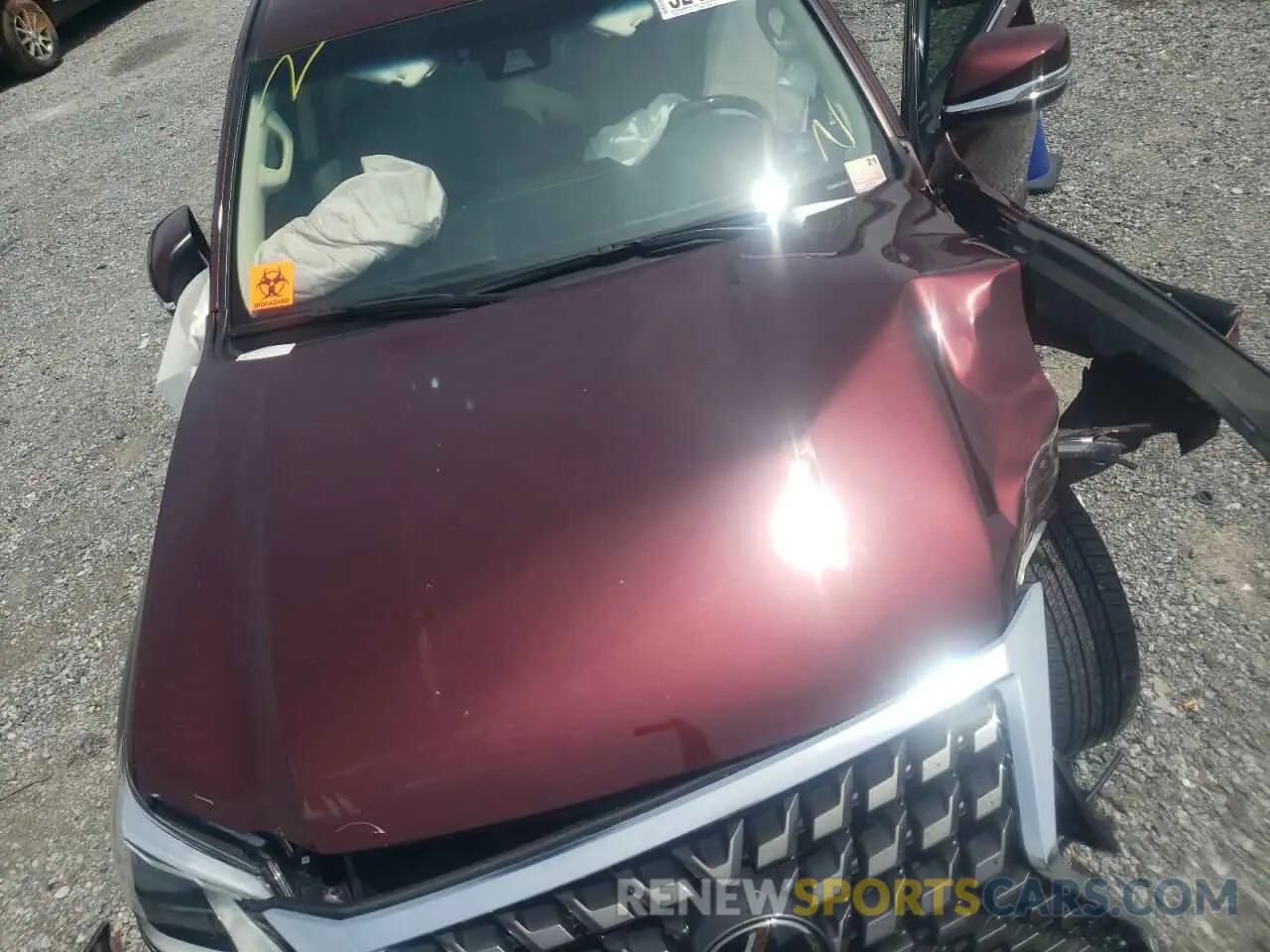 7 fotografías del automóvil dañado JTJAM7BX1M5289634 LEXUS GX 2021