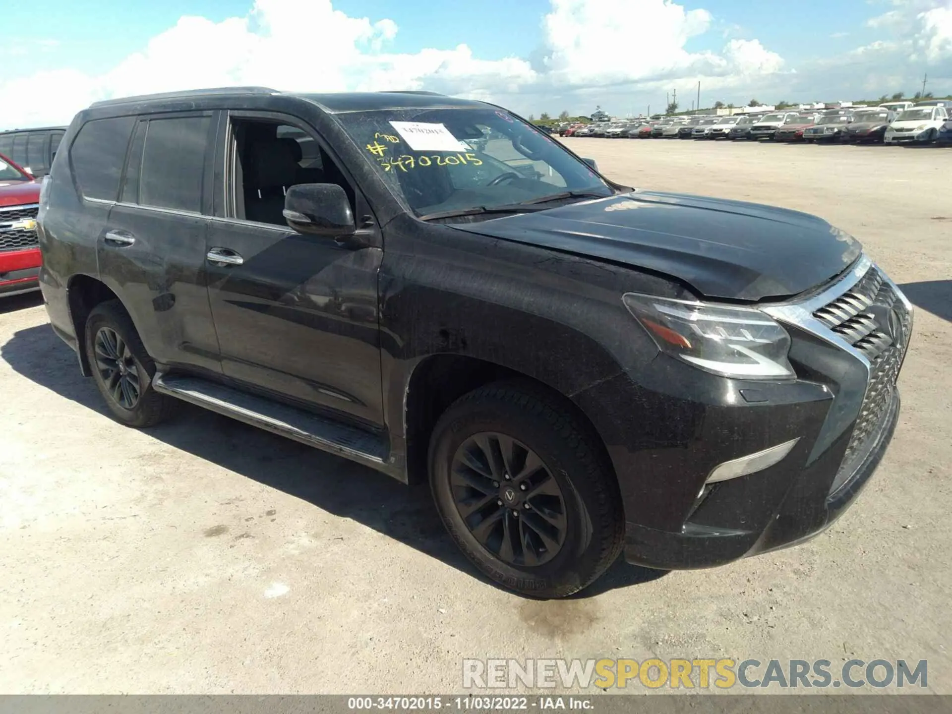 1 fotografías del automóvil dañado JTJAM7BX1M5292047 LEXUS GX 2021