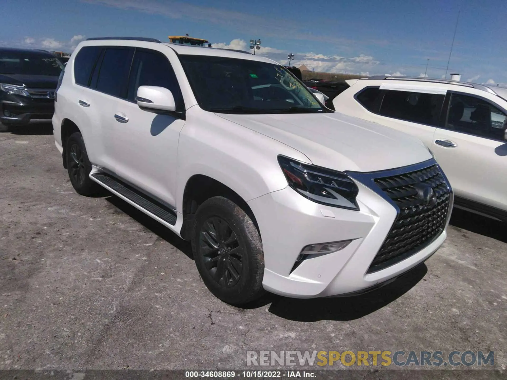 1 fotografías del automóvil dañado JTJAM7BX1M5292632 LEXUS GX 2021