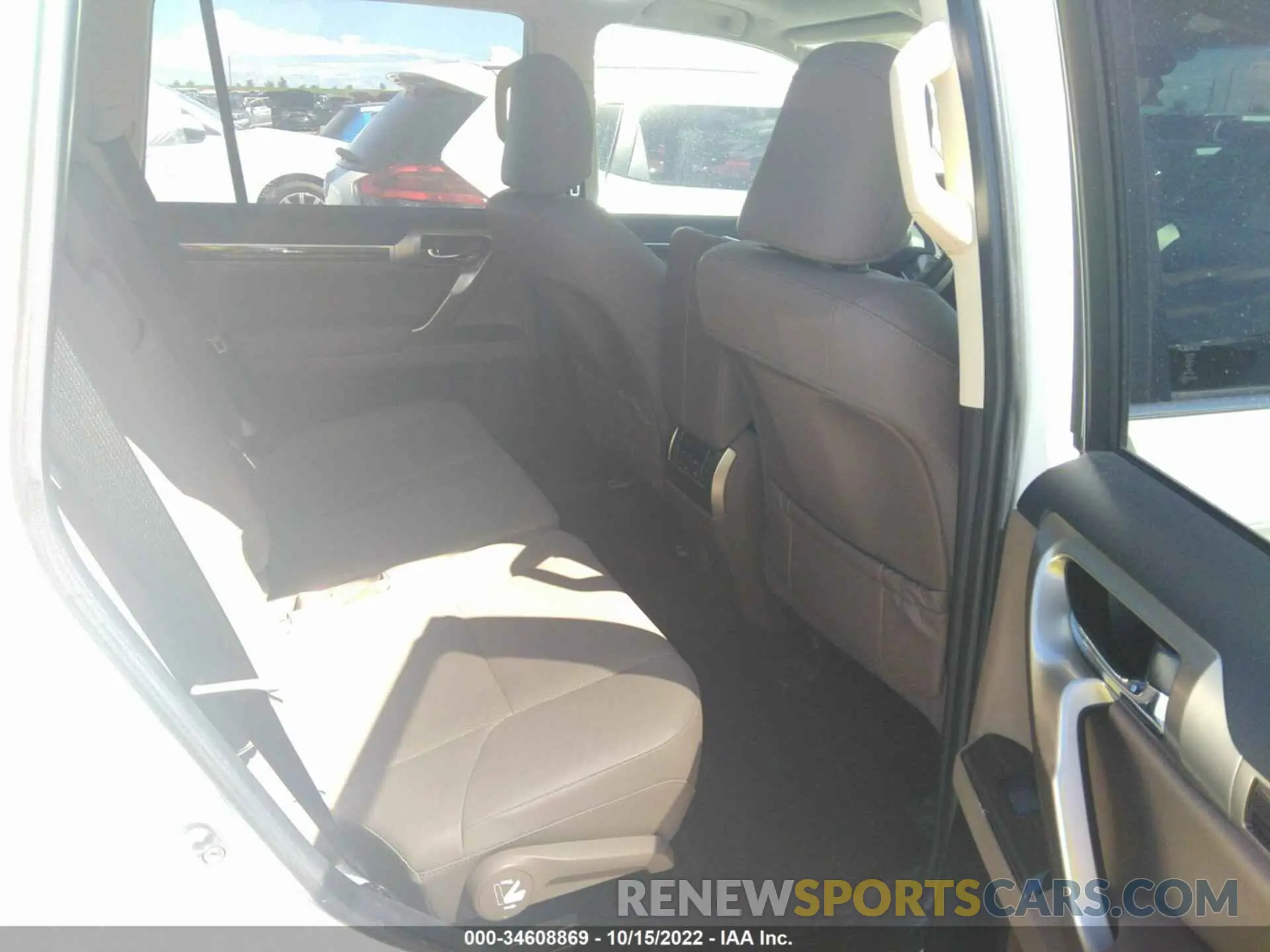 8 fotografías del automóvil dañado JTJAM7BX1M5292632 LEXUS GX 2021