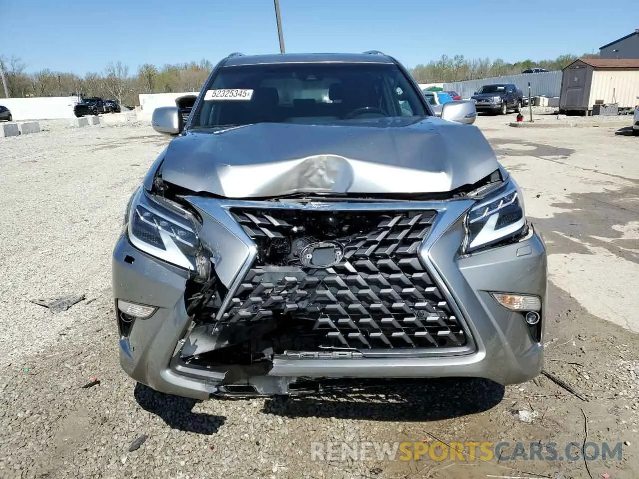 5 fotografías del automóvil dañado JTJAM7BX1M5294655 LEXUS GX 2021