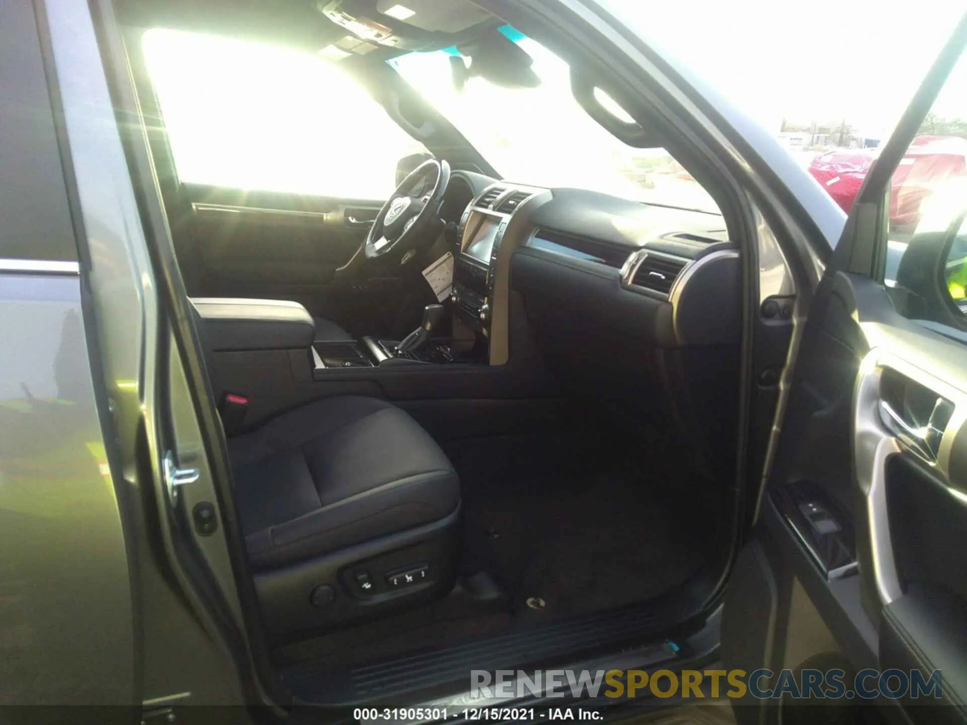 5 fotografías del automóvil dañado JTJAM7BX1M5300535 LEXUS GX 2021