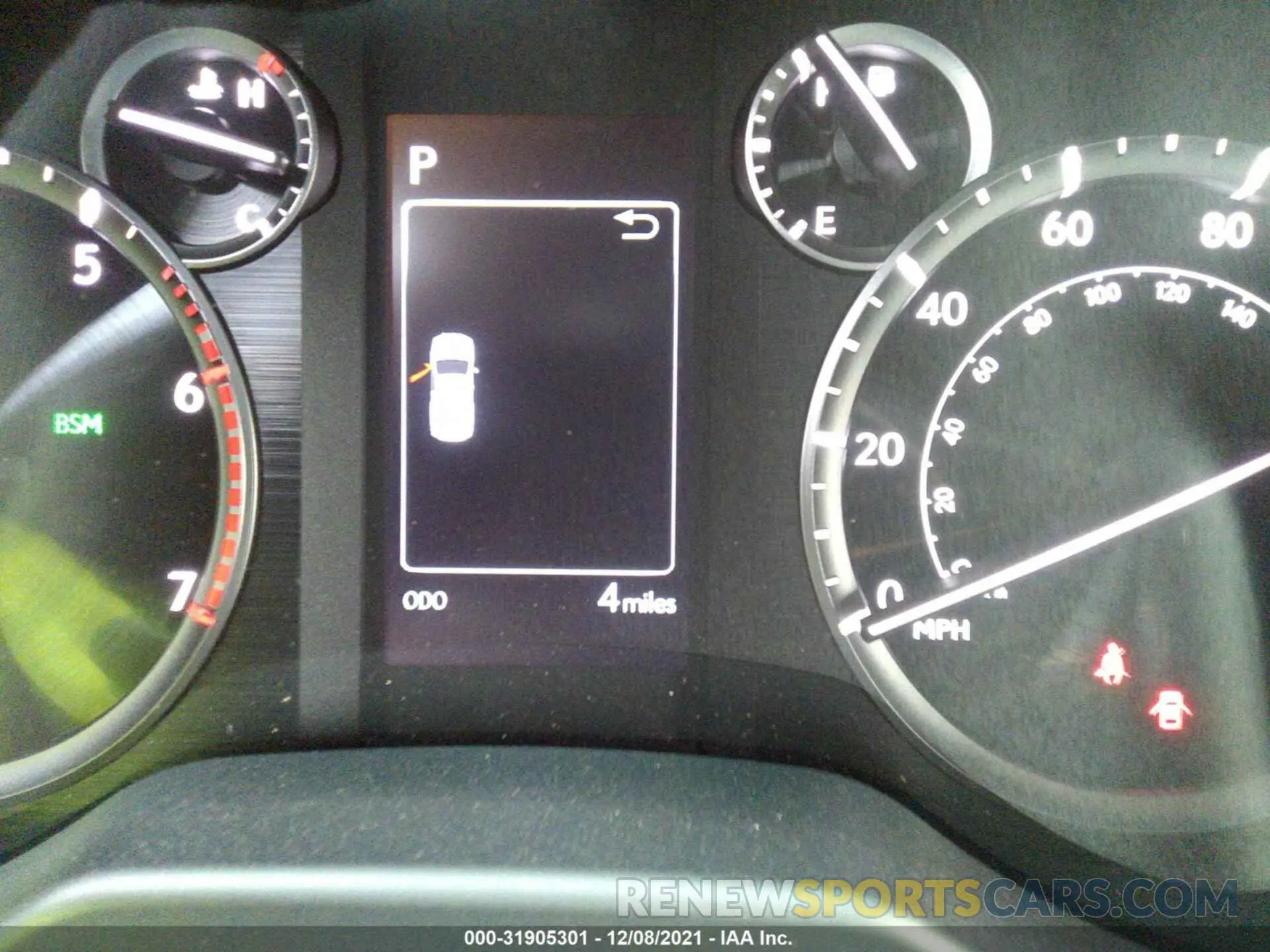 7 fotografías del automóvil dañado JTJAM7BX1M5300535 LEXUS GX 2021