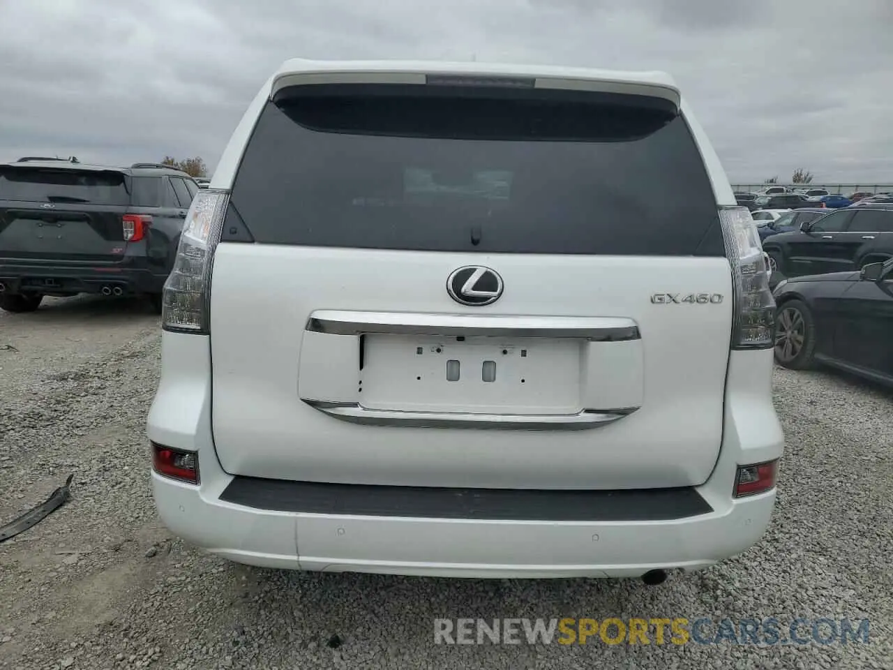6 fotografías del automóvil dañado JTJAM7BX2M5271479 LEXUS GX 2021