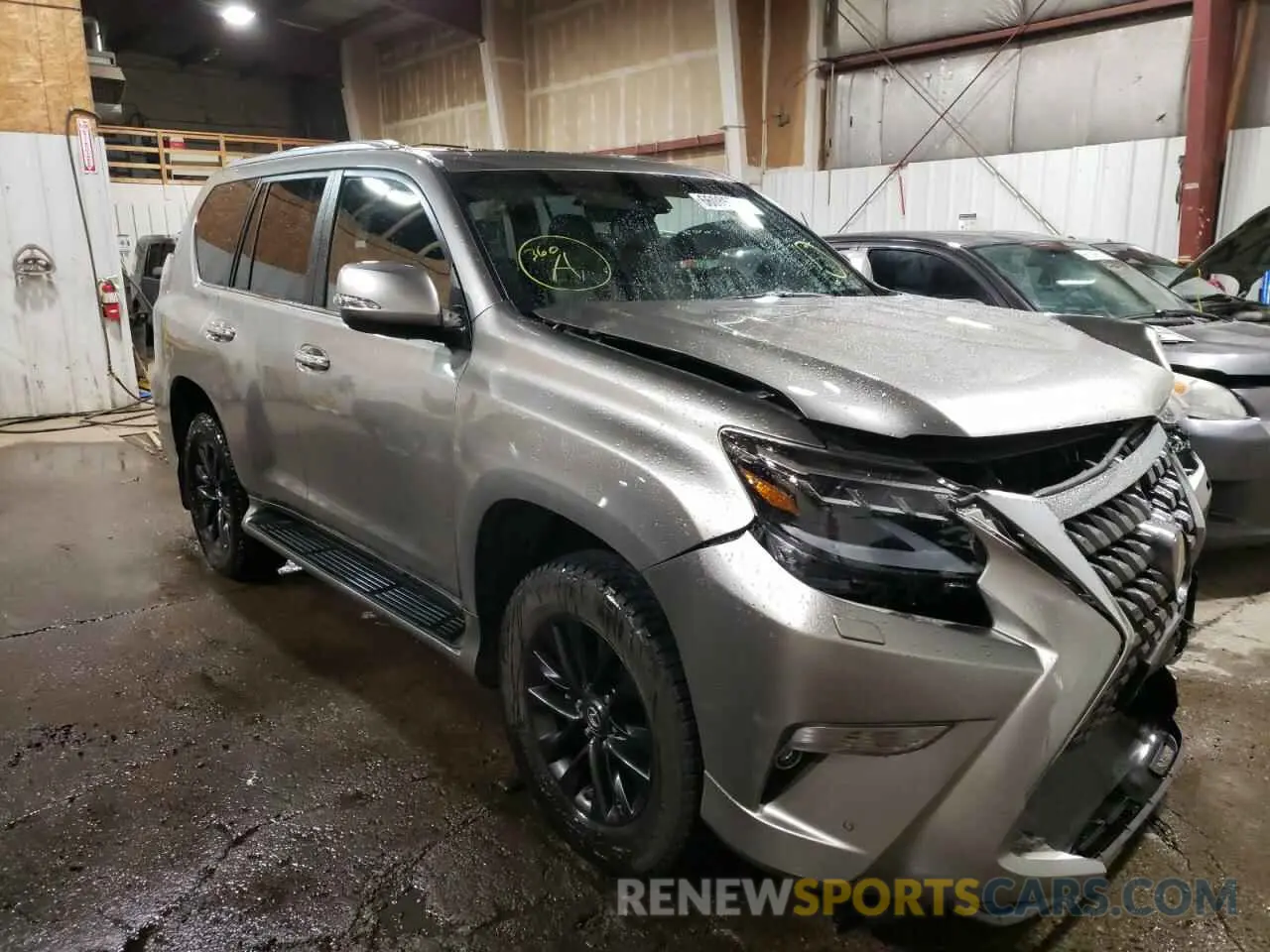 1 fotografías del automóvil dañado JTJAM7BX2M5286631 LEXUS GX 2021