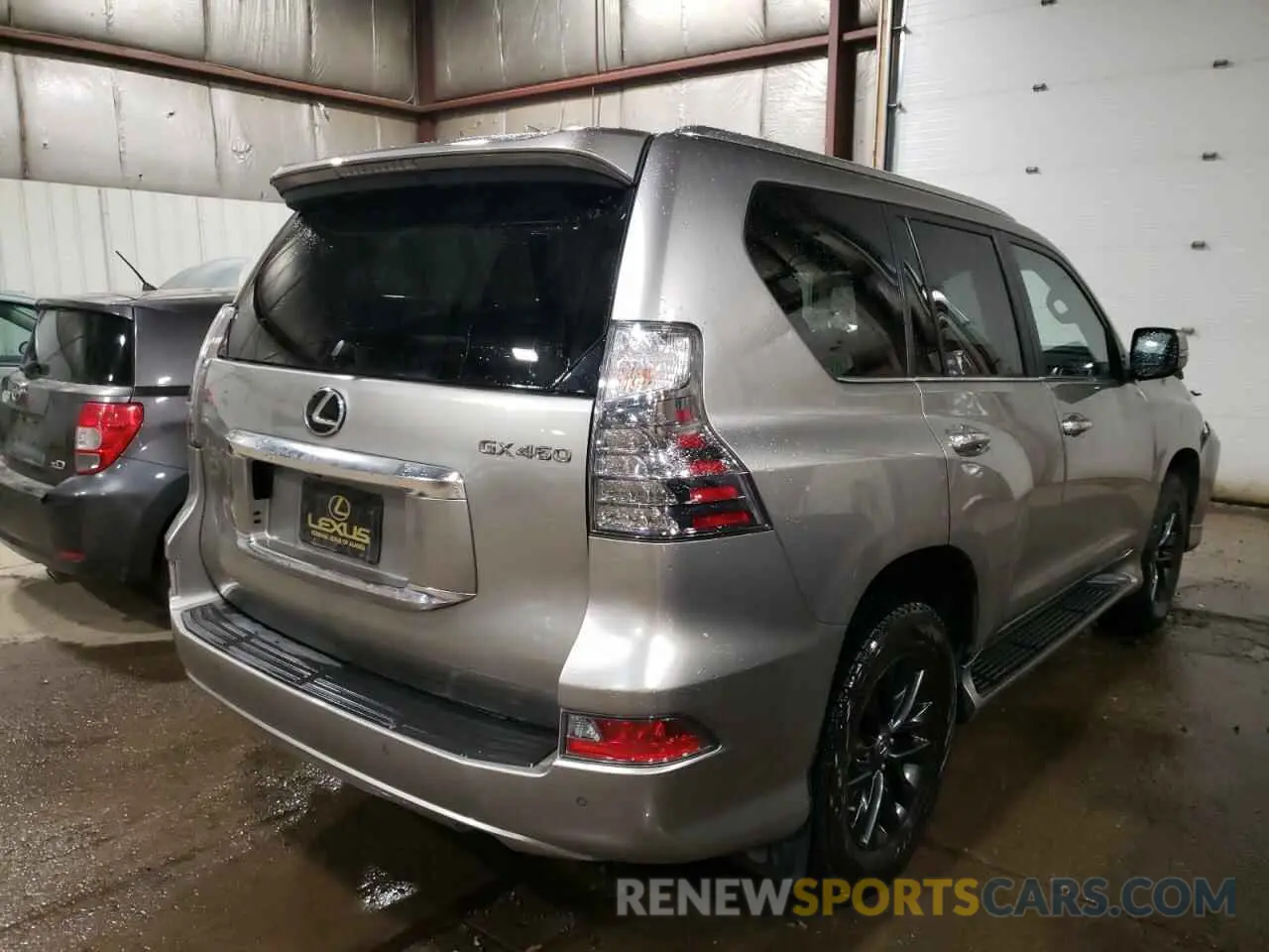 4 fotografías del automóvil dañado JTJAM7BX2M5286631 LEXUS GX 2021
