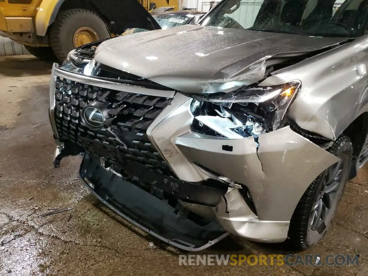 9 fotografías del automóvil dañado JTJAM7BX2M5286631 LEXUS GX 2021