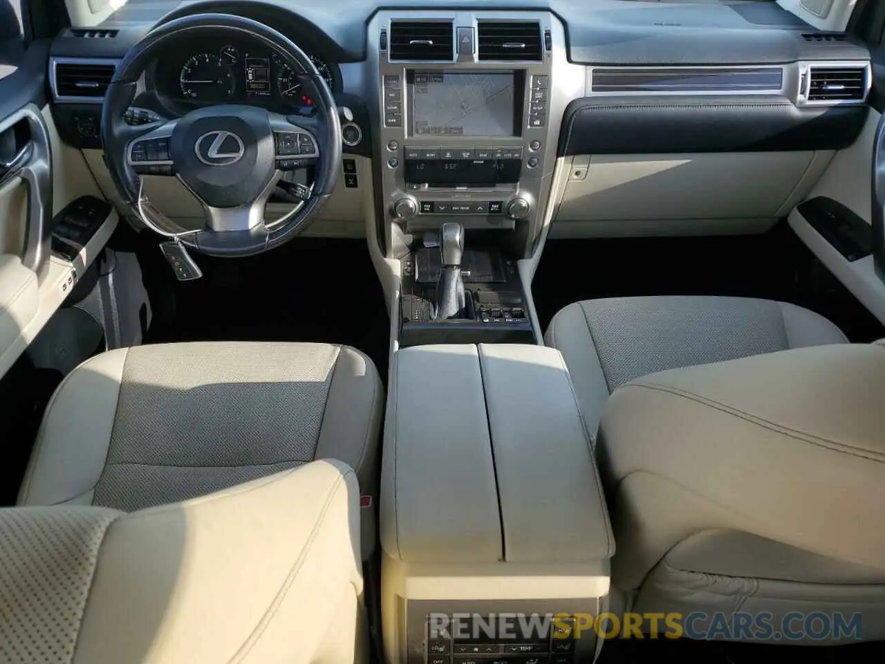 8 fotografías del automóvil dañado JTJAM7BX2M5289609 LEXUS GX 2021