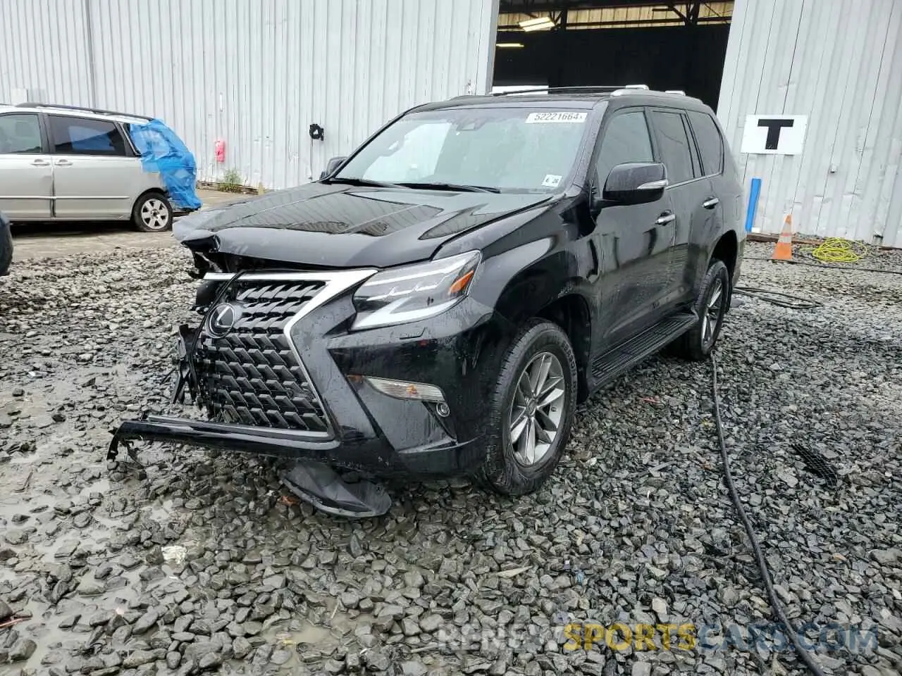 1 fotografías del automóvil dañado JTJAM7BX2M5294485 LEXUS GX 2021